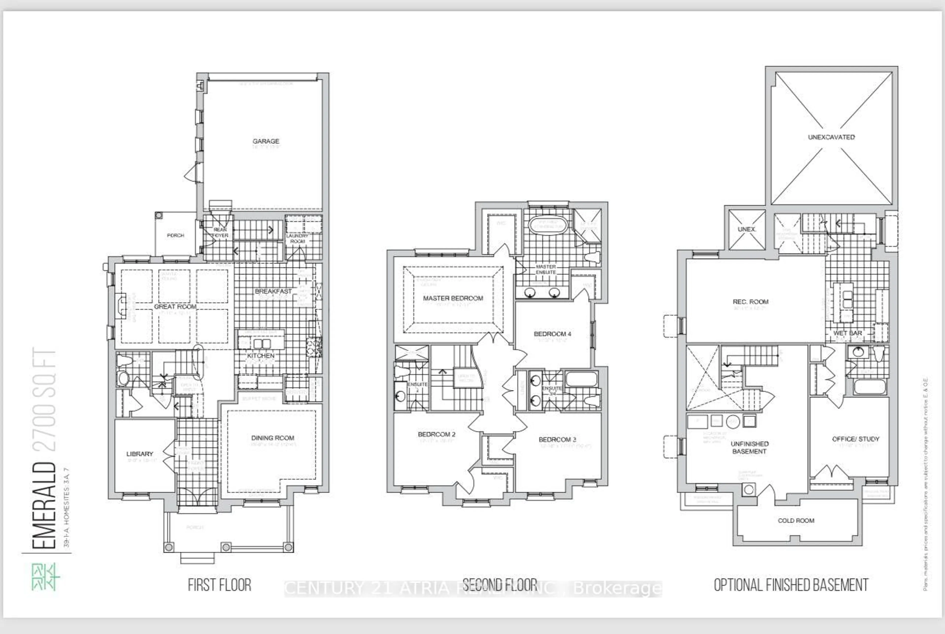 Floor plan for 5160 16th Ave, Markham Ontario L6C 2H1