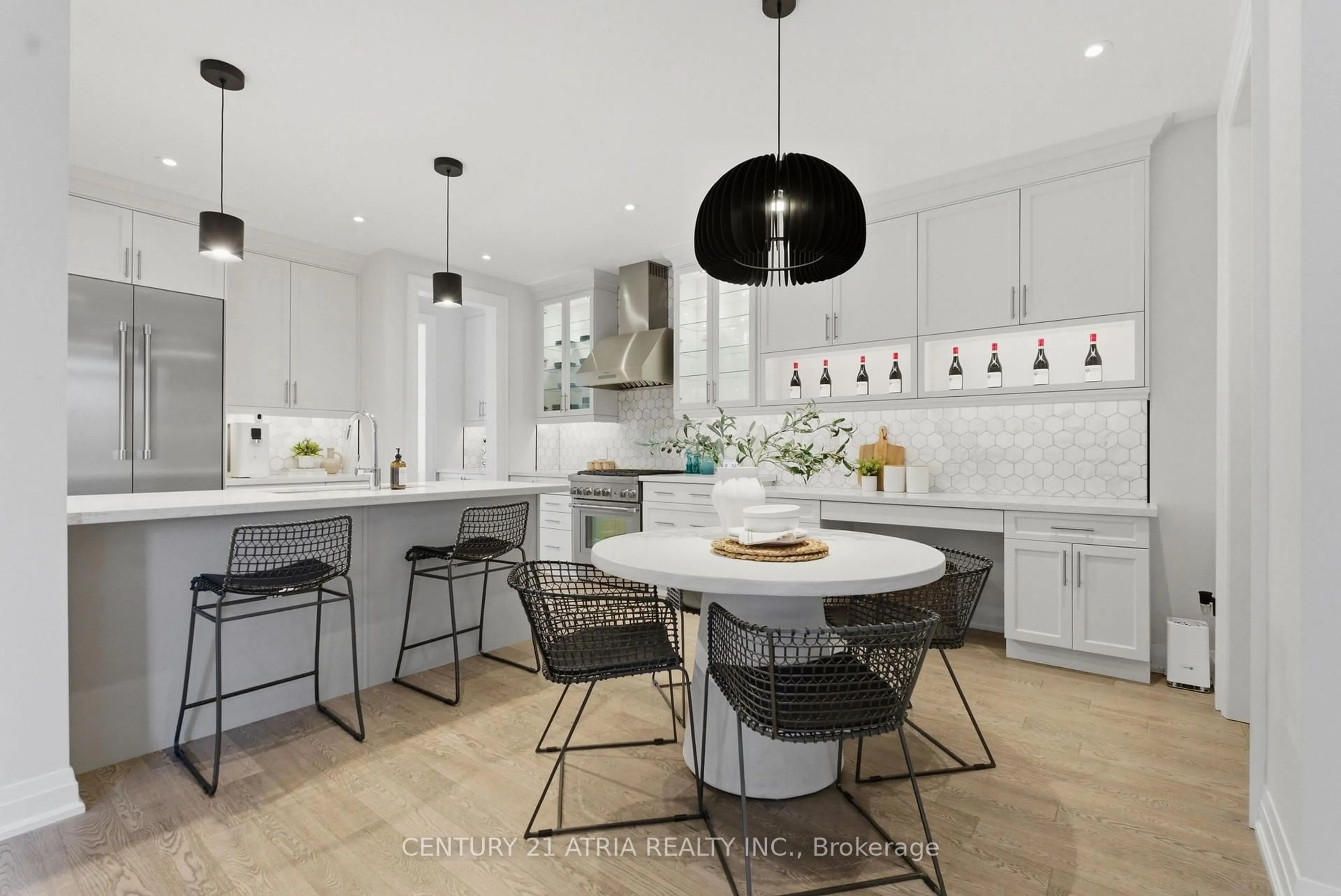 Contemporary kitchen, ceramic/tile floor for 5160 16th Ave, Markham Ontario L6C 2H1