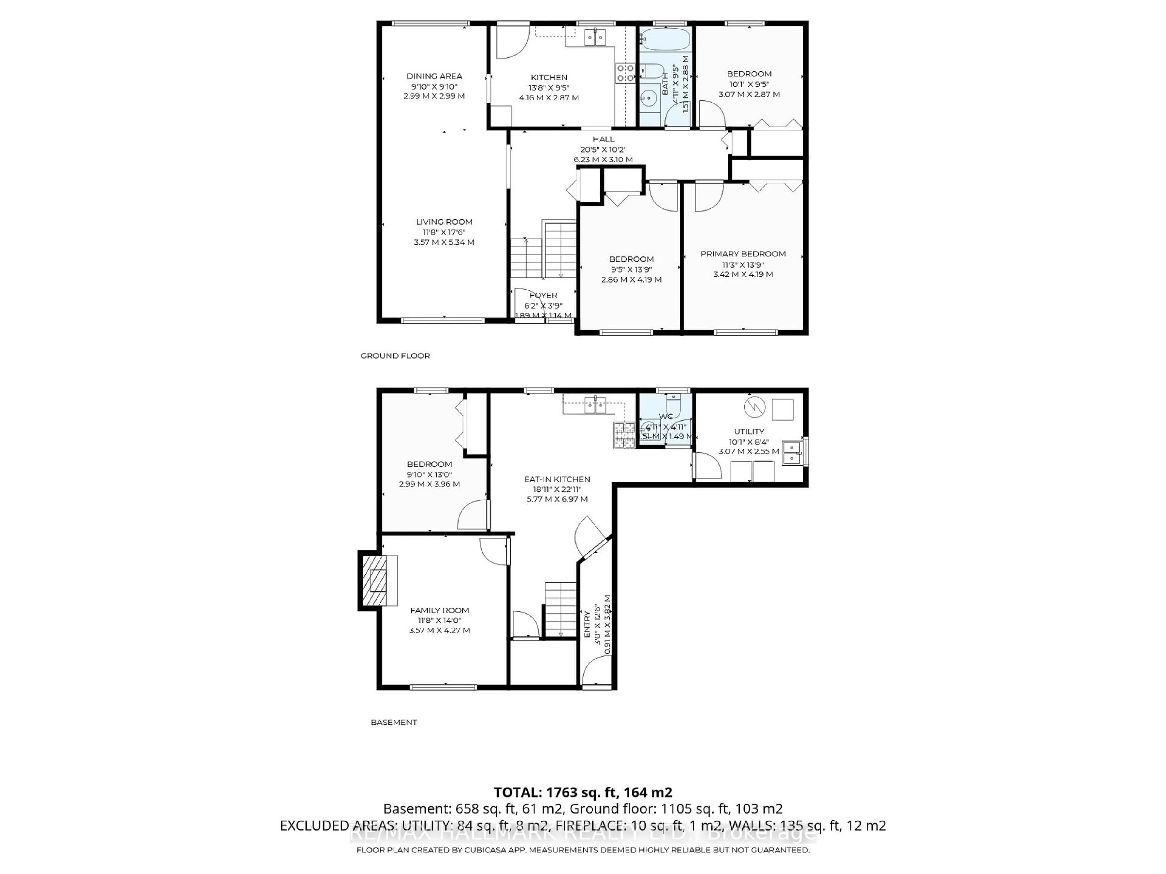 Floor plan for 10 Henderson Ave, Markham Ontario L3T 2K3