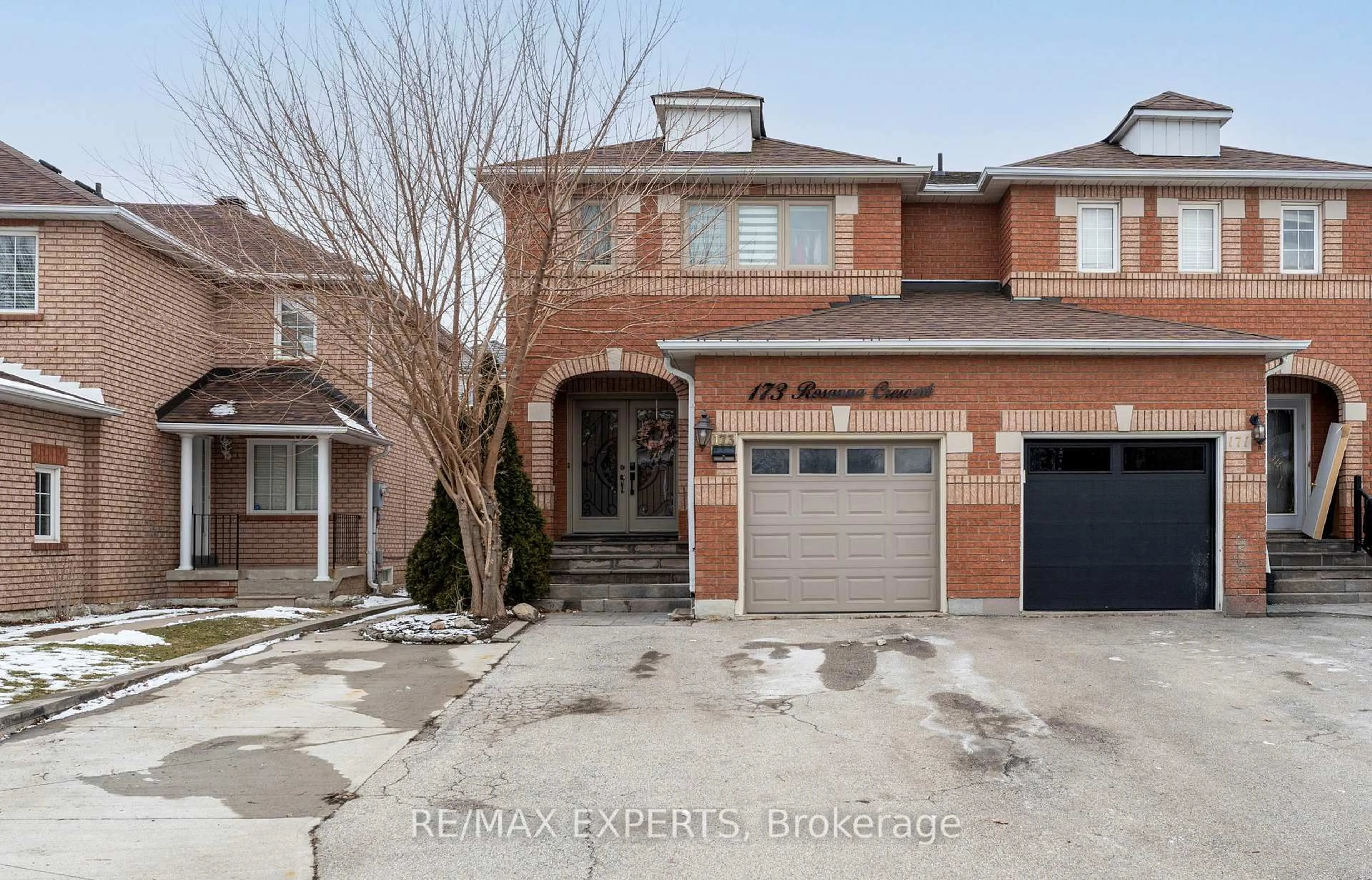 Home with brick exterior material, street for 173 ROSANNA Cres, Vaughan Ontario L6A 2T4