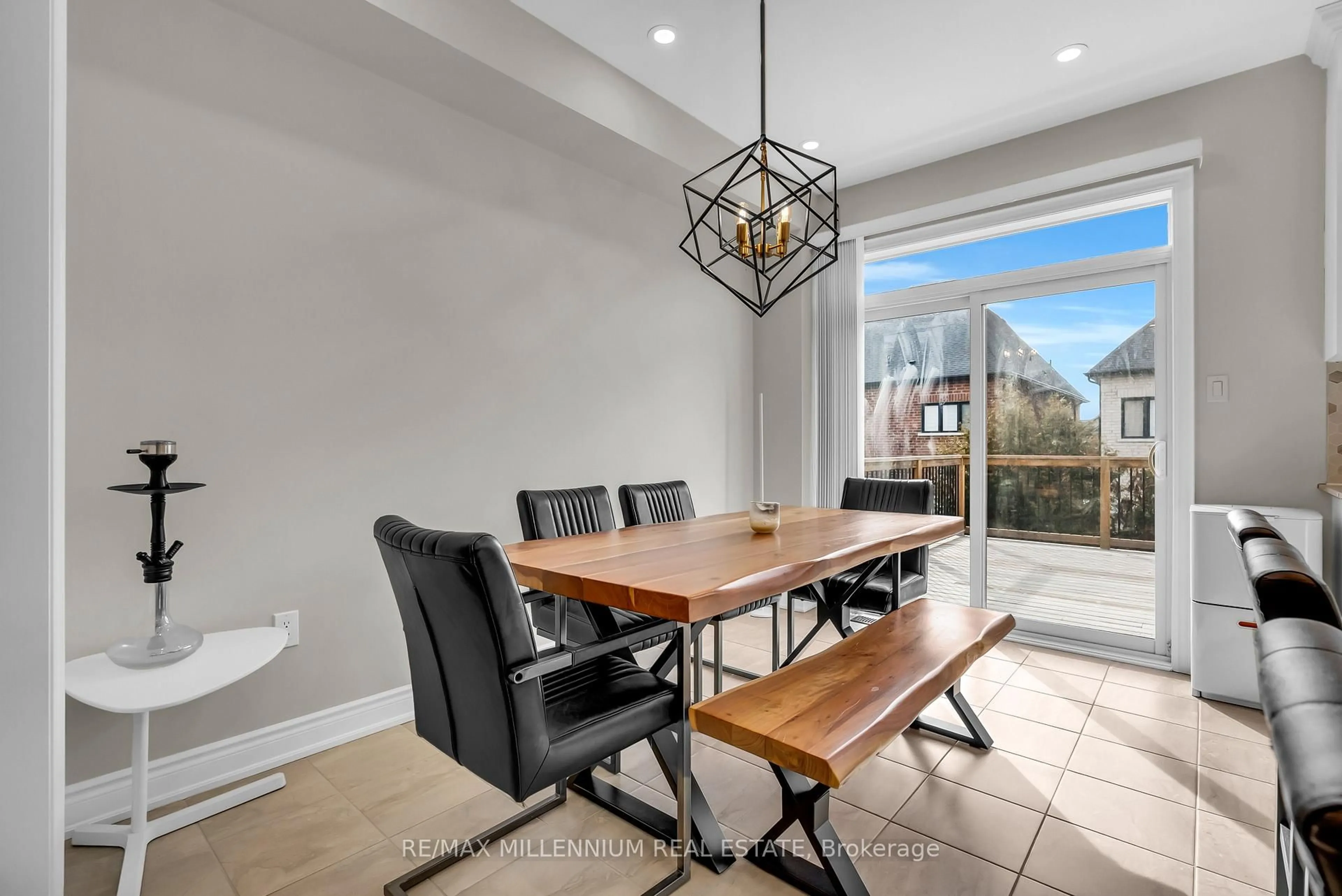 Dining room, ceramic/tile floor for 49 Zenith Ave, Vaughan Ontario L4H 4K9