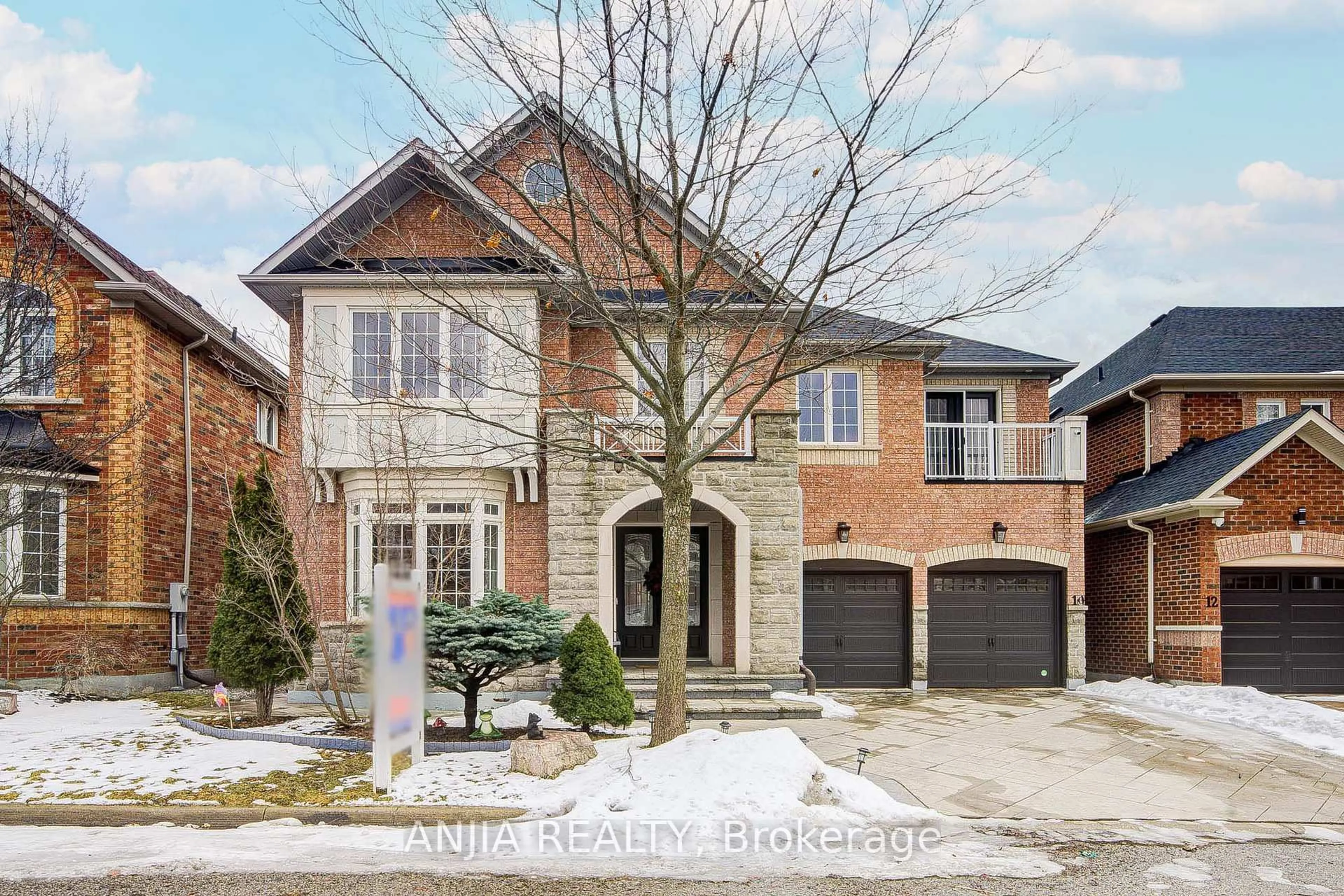 Home with brick exterior material, street for 10 Golden Meadow Dr, Markham Ontario L6E 1V8