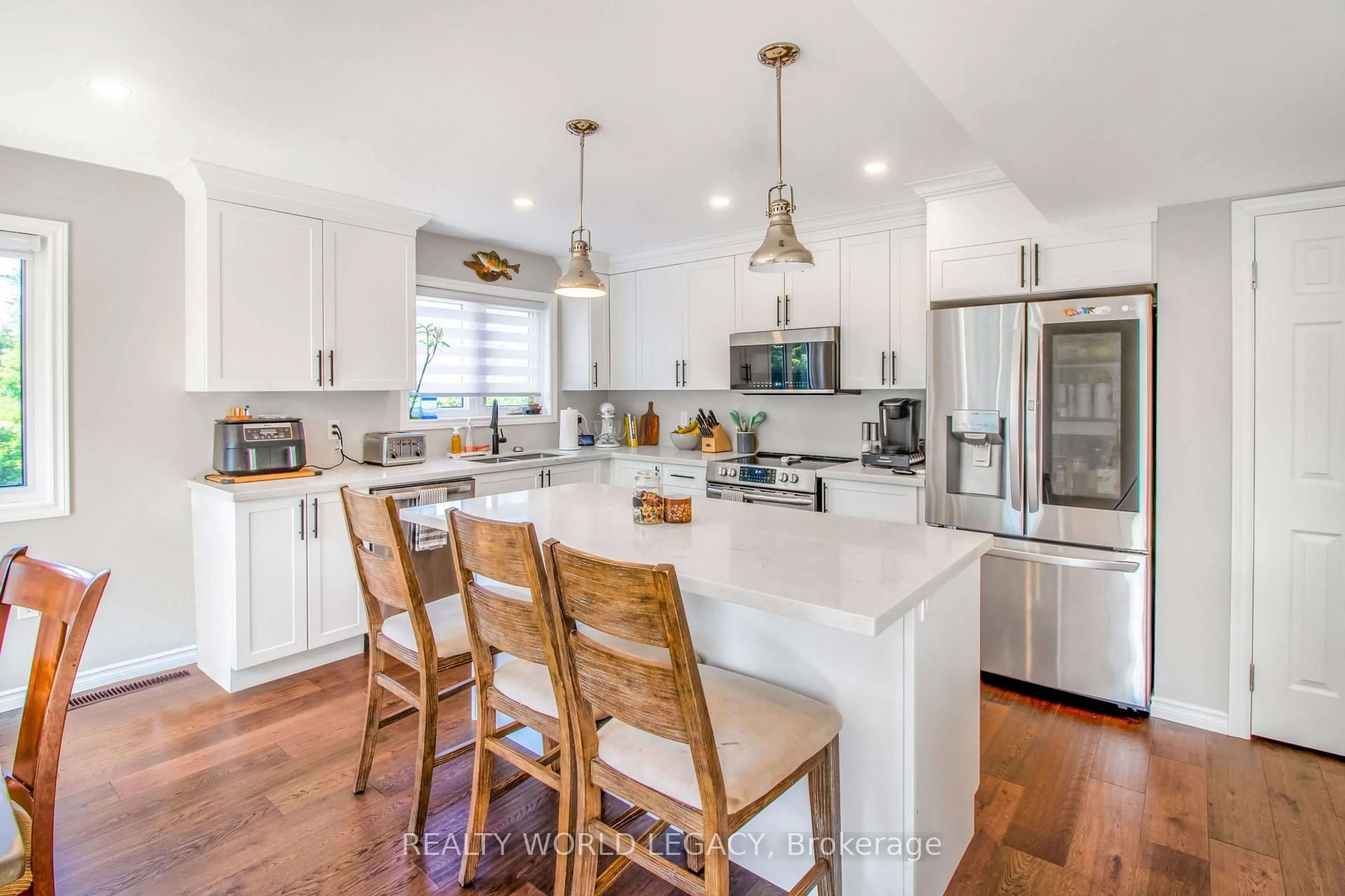 Open concept kitchen, unknown for 25555 Maple Beach Rd, Brock Ontario L0K 1A0