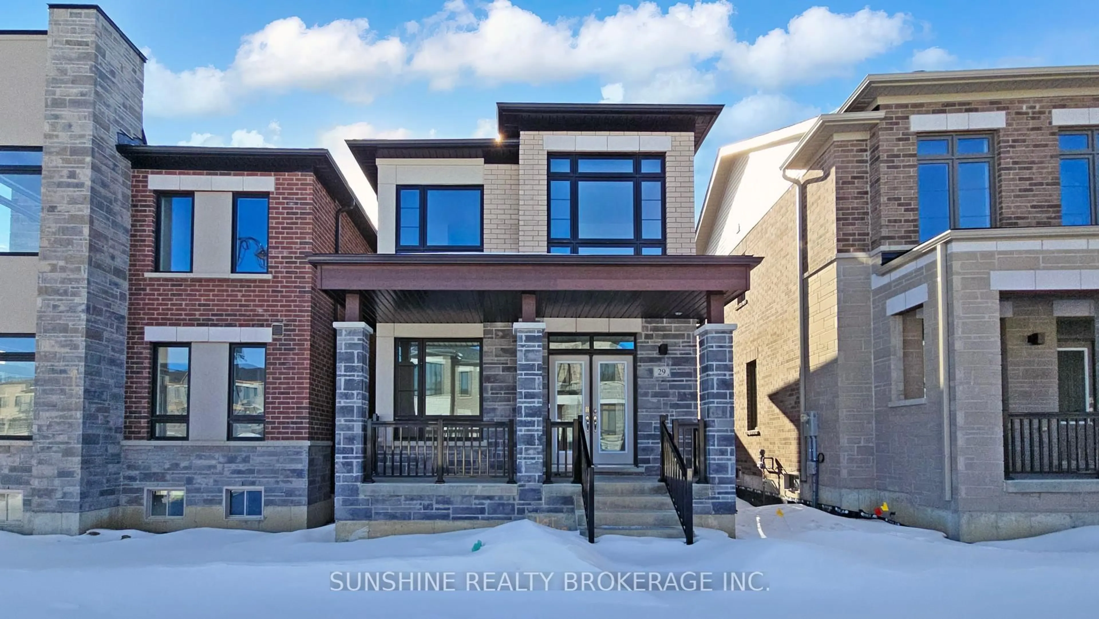 Home with brick exterior material, street for 29 Mindanao Ave, Markham Ontario L6C 3T5