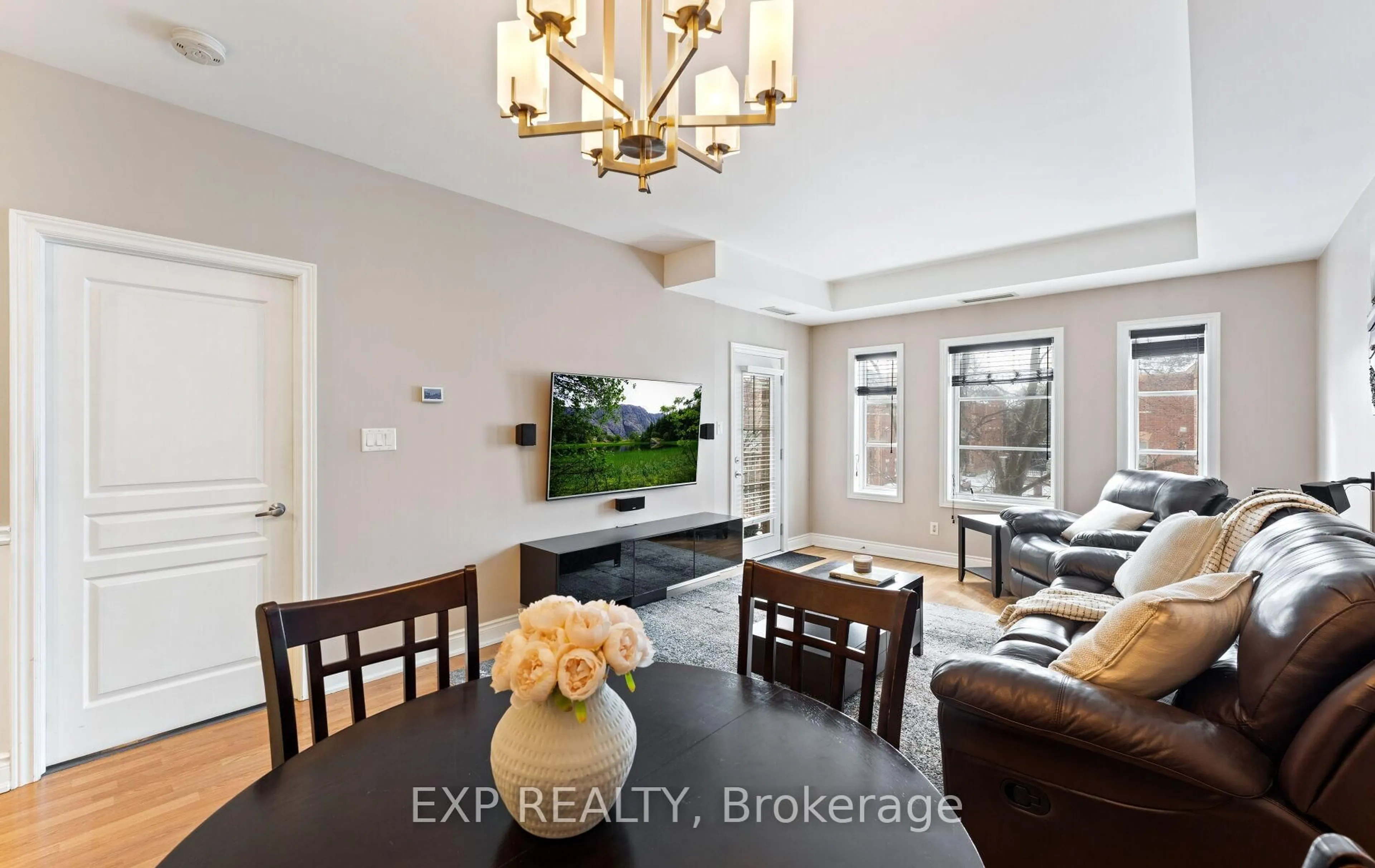 Living room with furniture, unknown for 9901 Keele St #208, Vaughan Ontario L6A 0A1