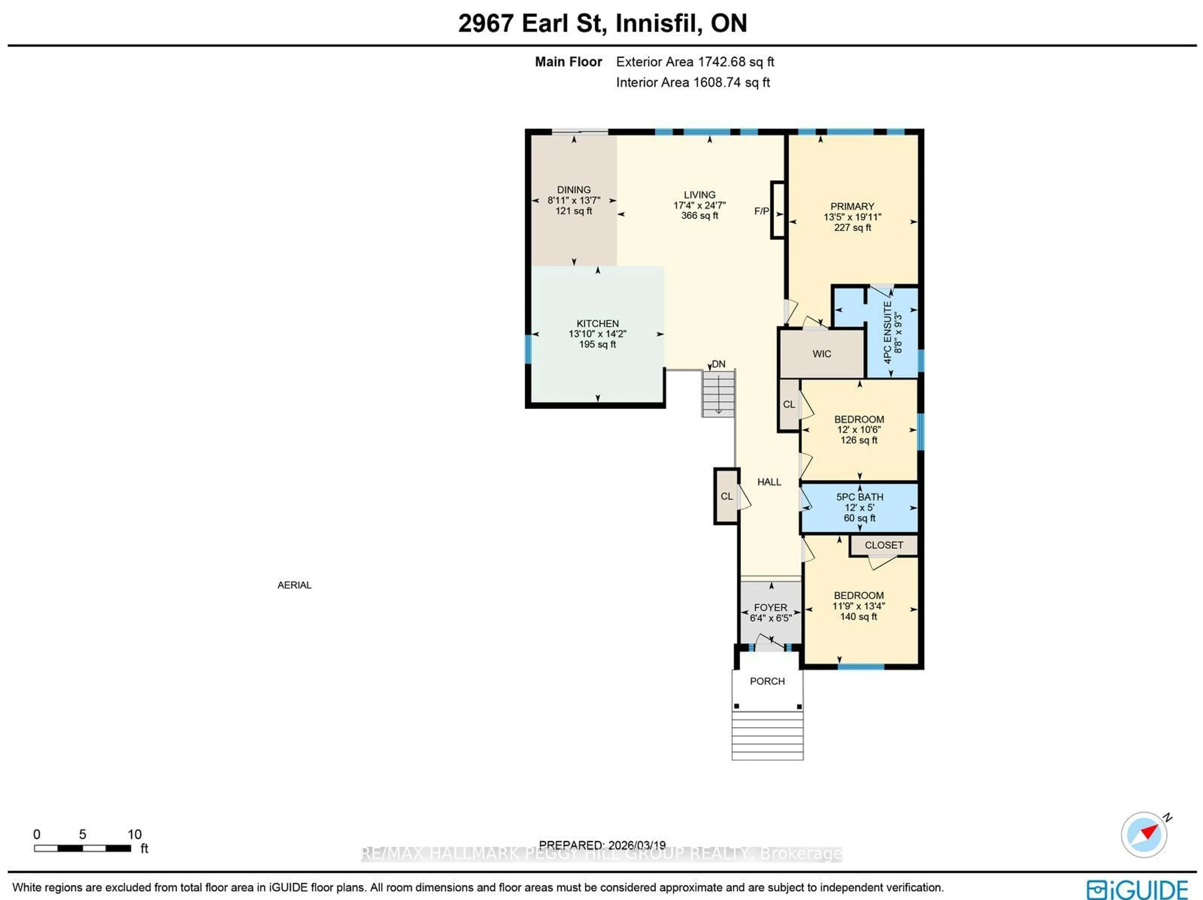 Floor plan for 2967 Earl St, Innisfil Ontario L9S 3E2