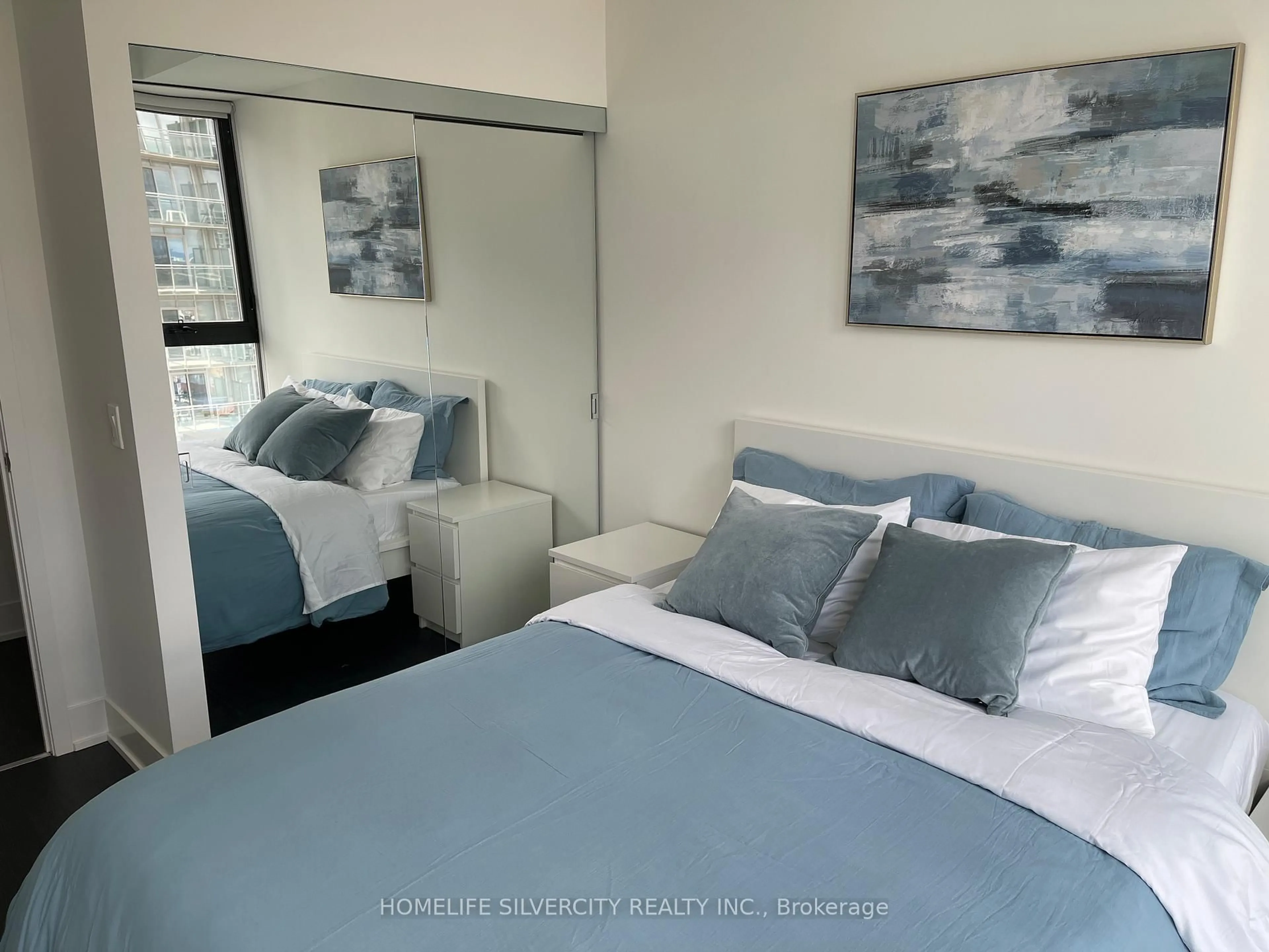 Bedroom with bed, unknown for 2916 Highway 7 Rd #3109, Vaughan Ontario L6K 0K6