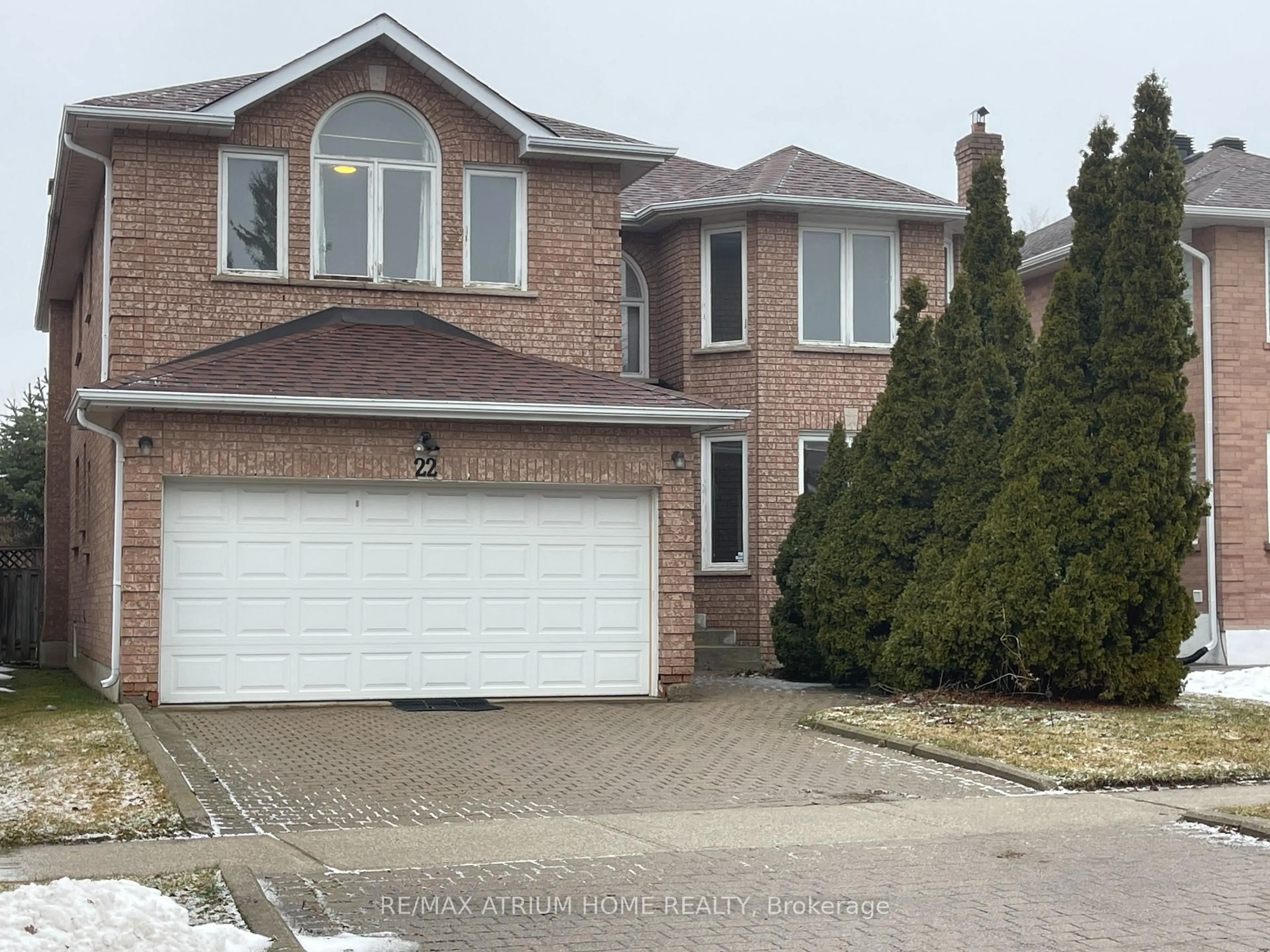Home with brick exterior material, street for 22 Lagani Ave, Richmond Hill Ontario L4B 3E1