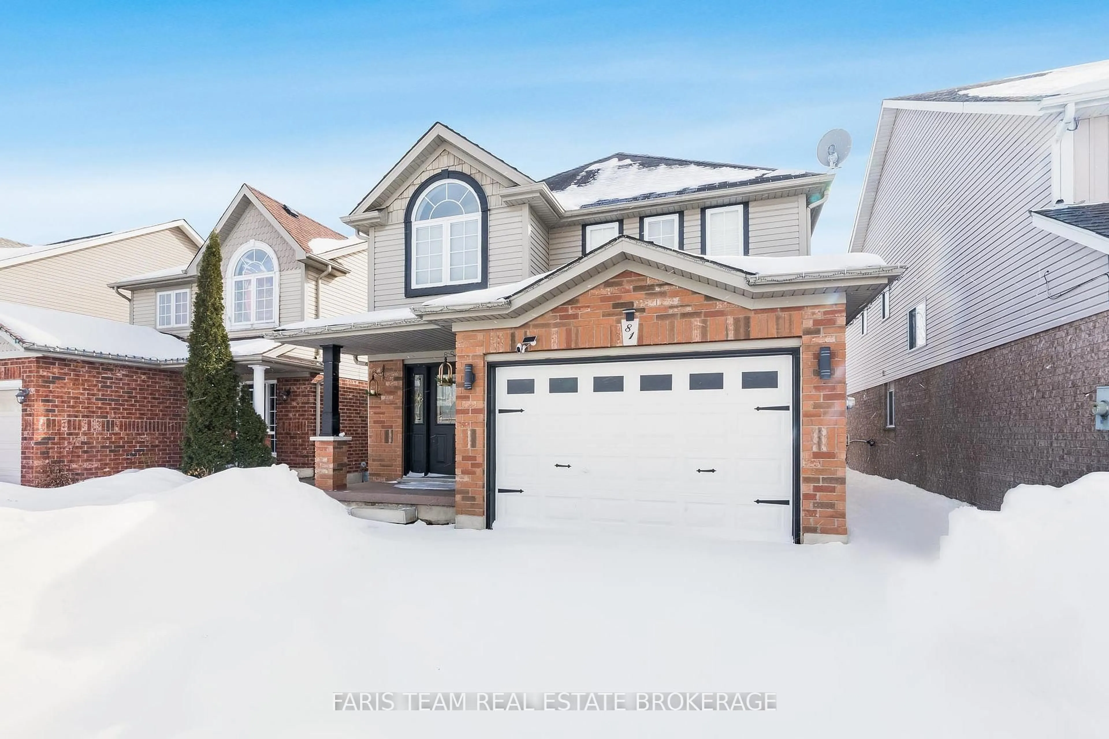 Home with brick exterior material, street for 81 Wallace St, New Tecumseth Ontario L9R 2G6