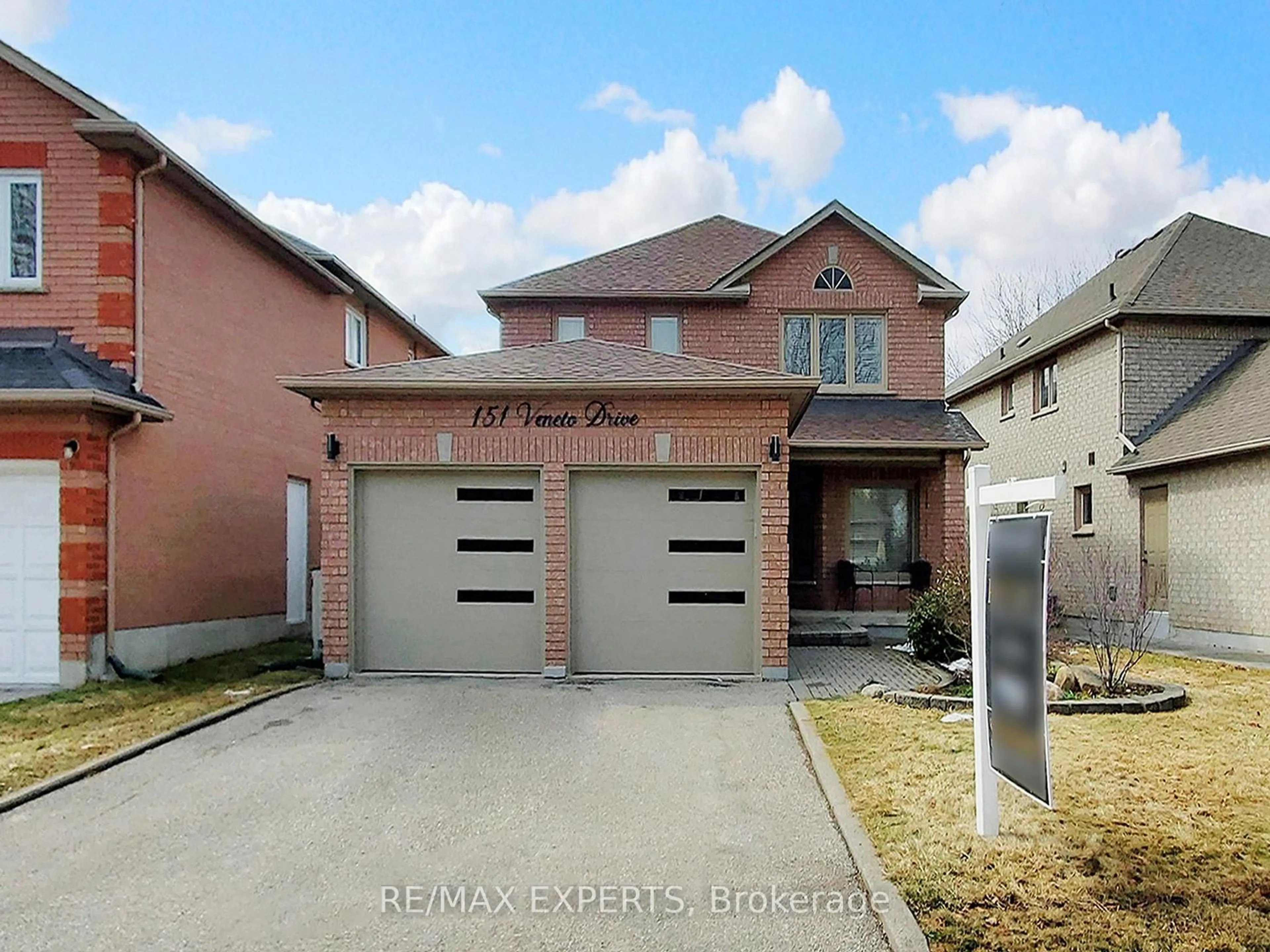 Home with brick exterior material, street for 151 Veneto Dr, Vaughan Ontario L4L 8X6