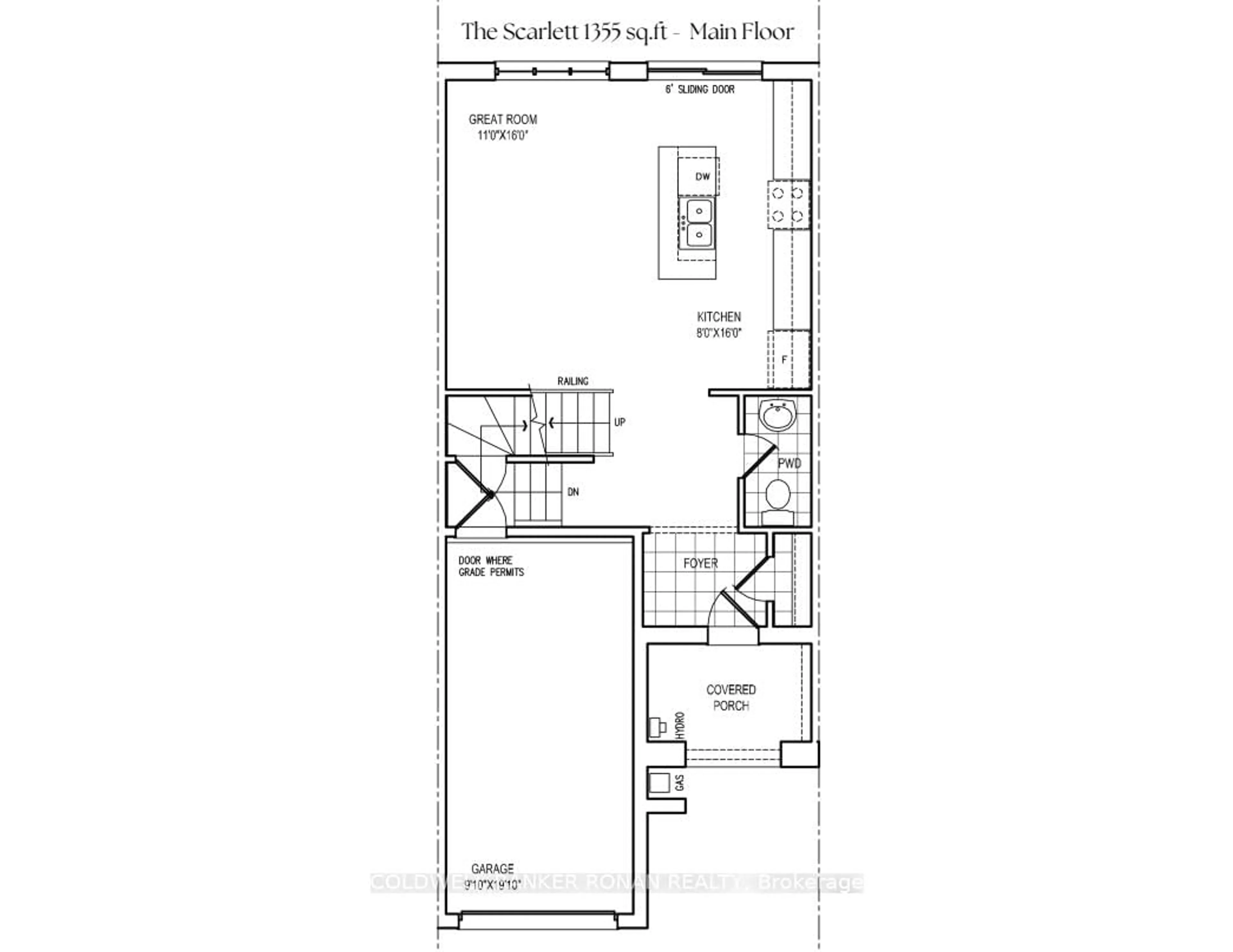 Floor plan for 89 Meadow Vista Cres, East Gwillimbury Ontario L9N 0T4