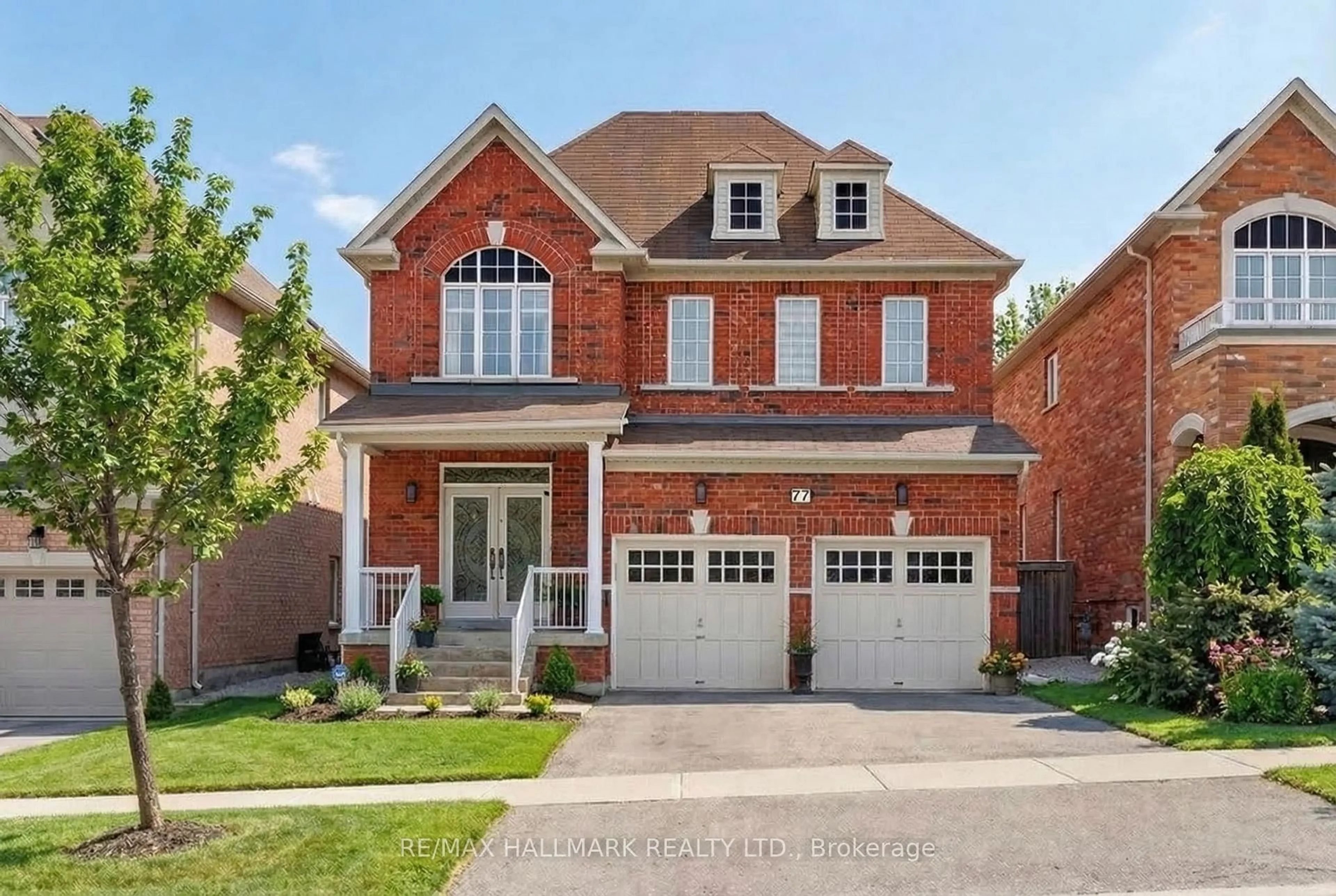 Home with brick exterior material, street for 77 Maurier Blvd, Vaughan Ontario L6A 0V1