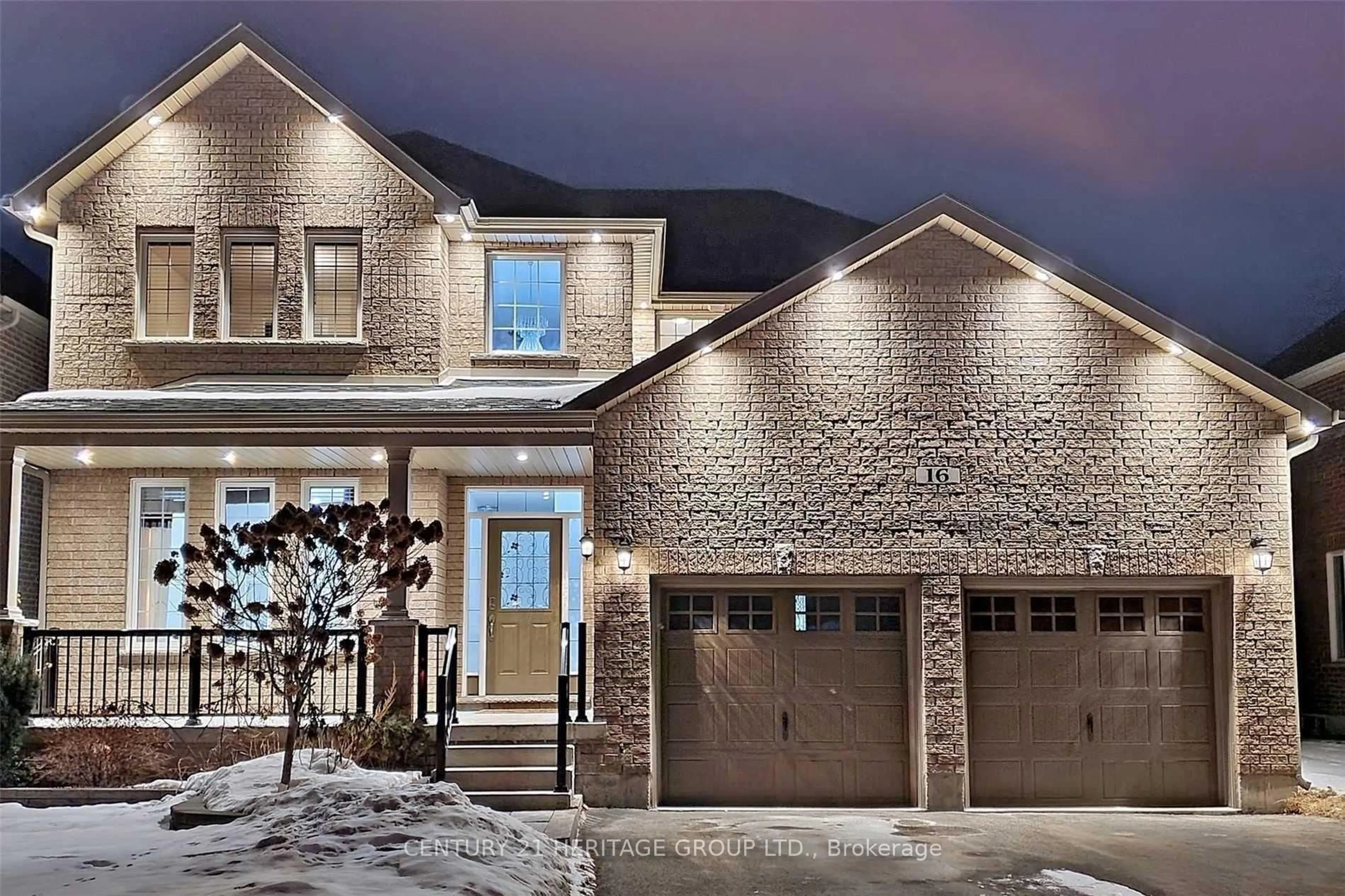 Home with brick exterior material, street for 16 Tim Jacobs Dr, Georgina Ontario L4P 4C7