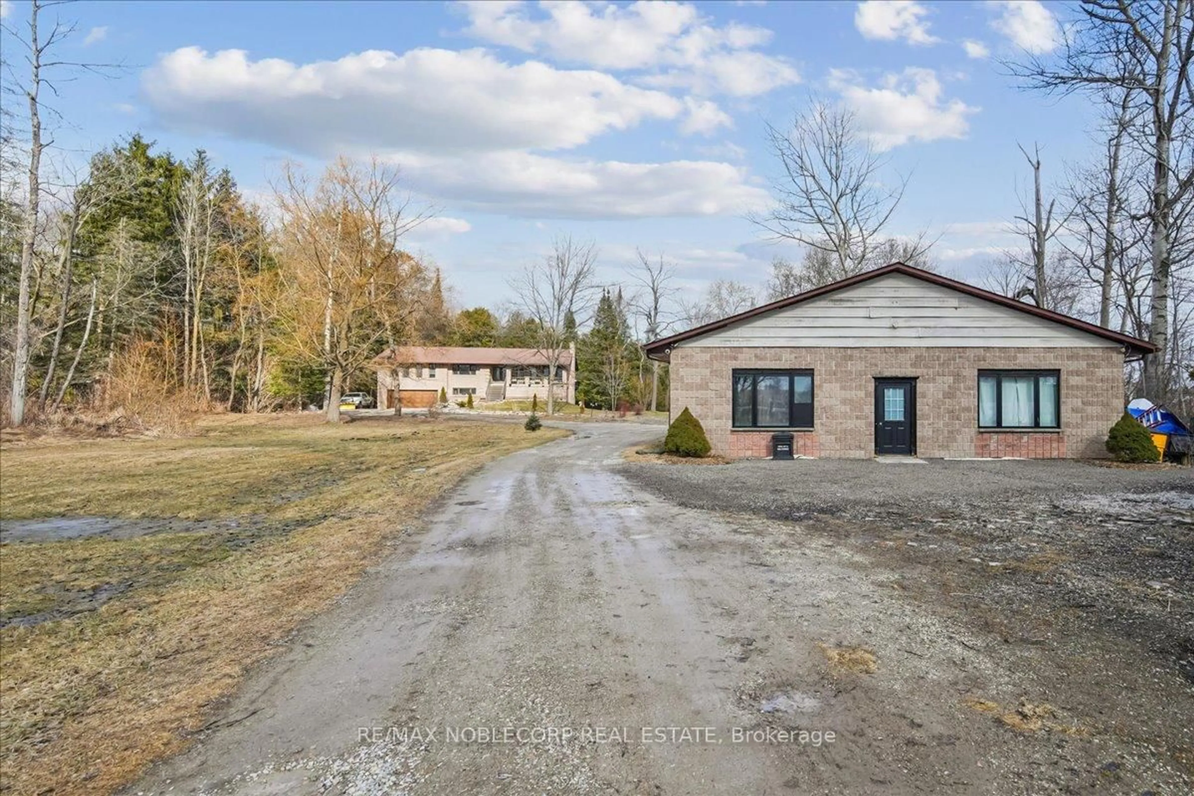 A pic from outside/outdoor area/front of a property/back of a property/a pic from drone, unknown for 1945 10th Sdrd, New Tecumseth Ontario L0G 1W0