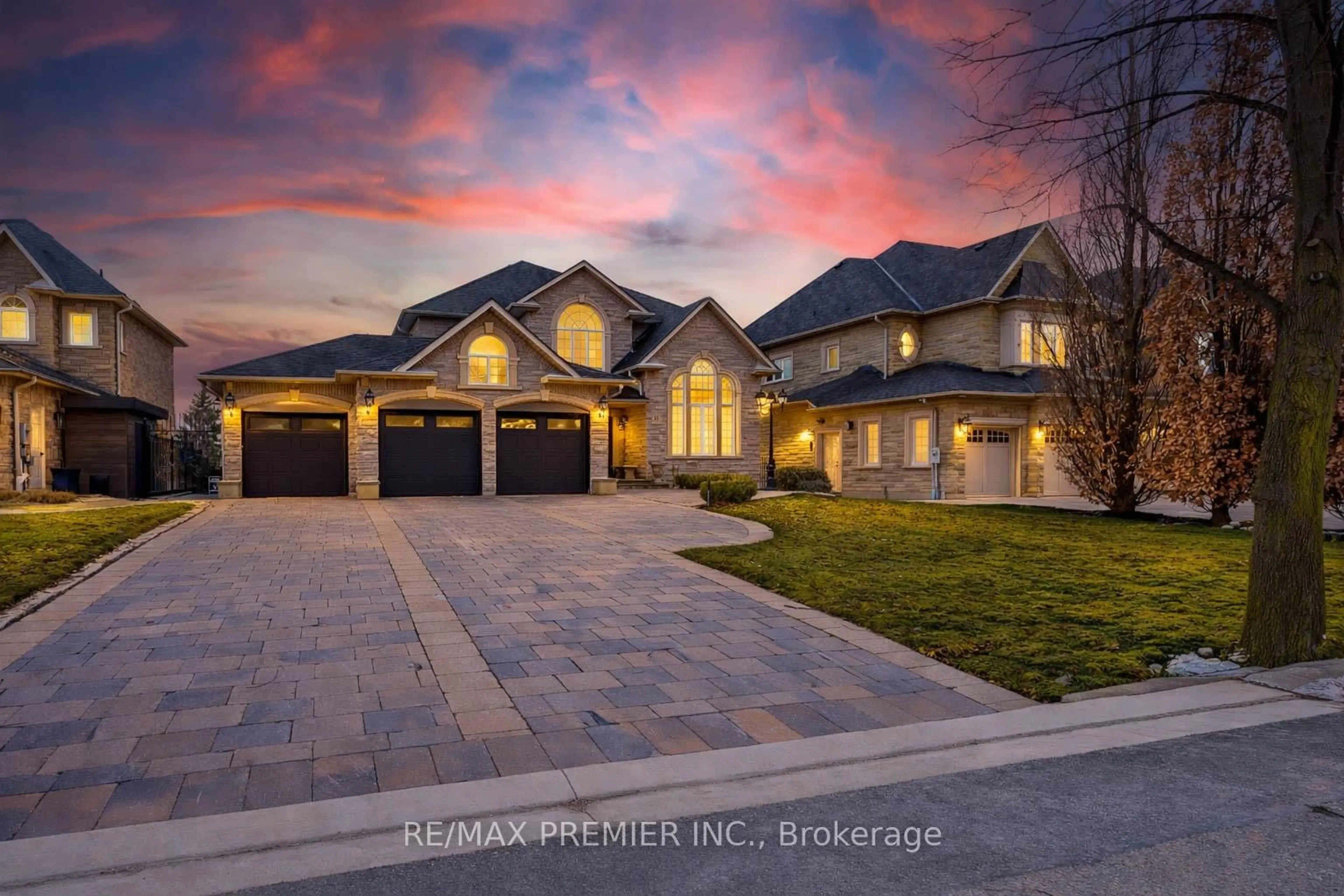 Home with brick exterior material, street for 85 Gregory Scott Dr, Vaughan Ontario L4H 1K7