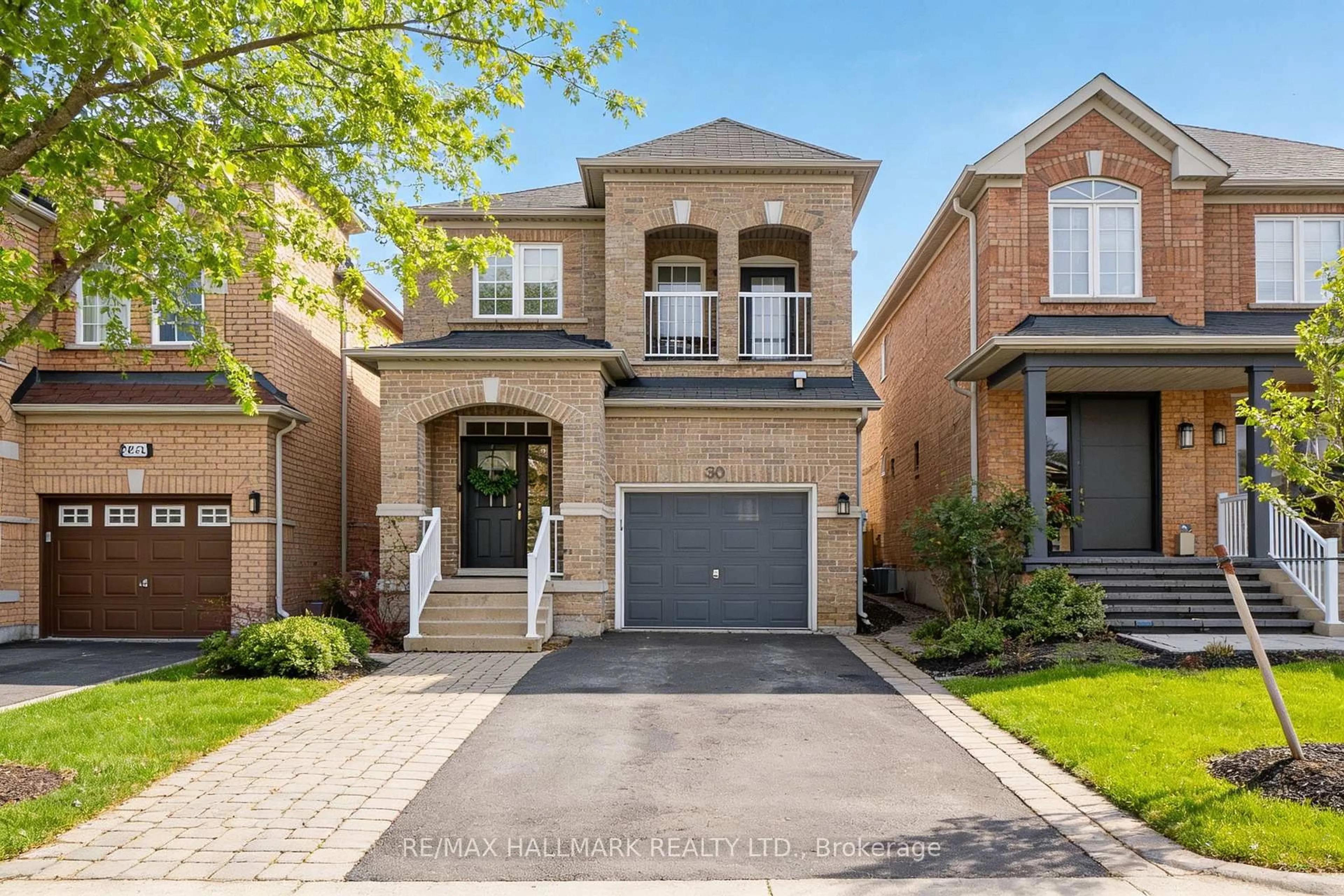 Home with brick exterior material, street for 30 Catalpa Cres, Vaughan Ontario L6A 0R6