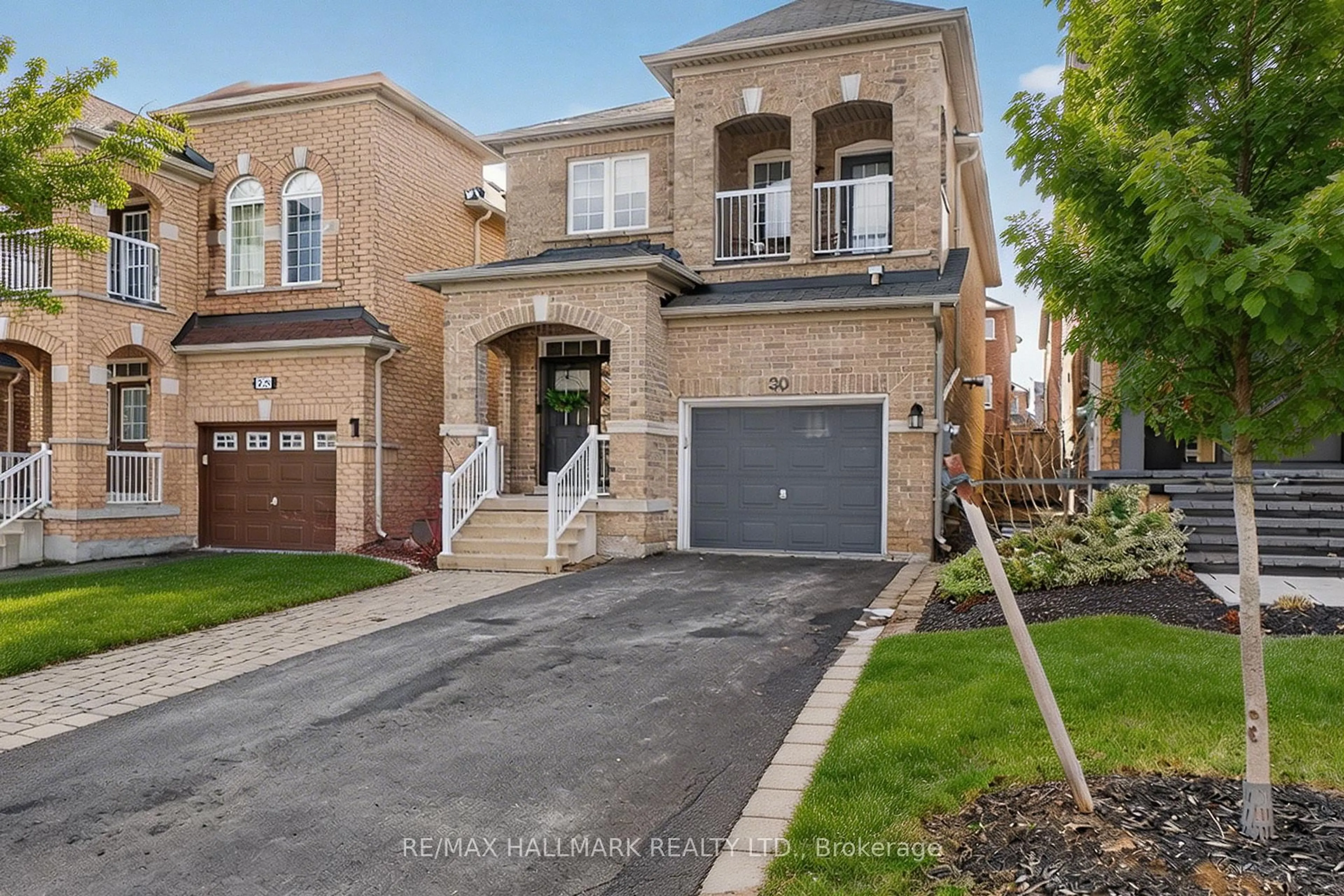 Home with brick exterior material, street for 30 Catalpa Cres, Vaughan Ontario L6A 0R6