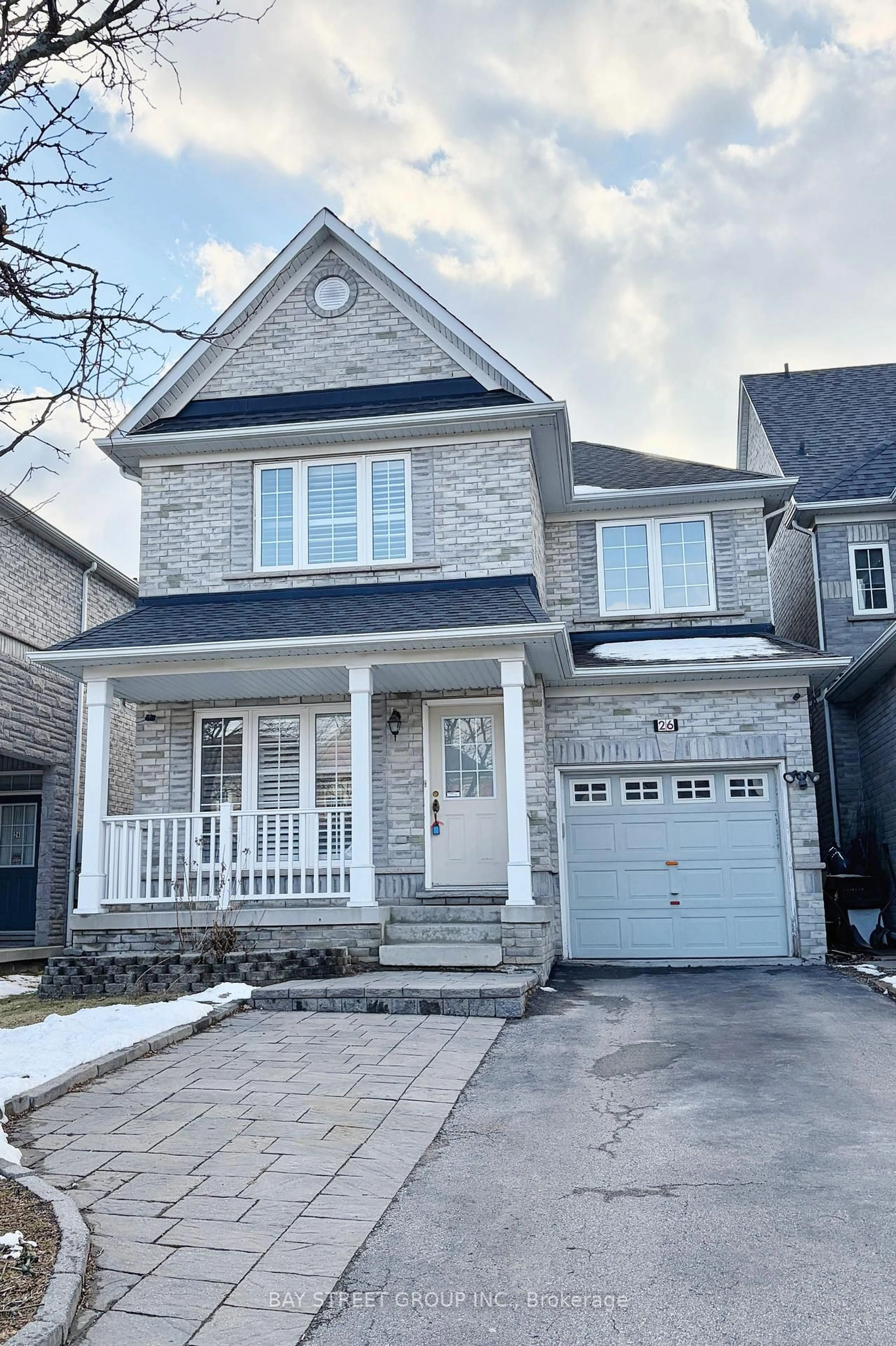 Home with brick exterior material, street for 26 Campden Pl, Markham Ontario L6C 2J8