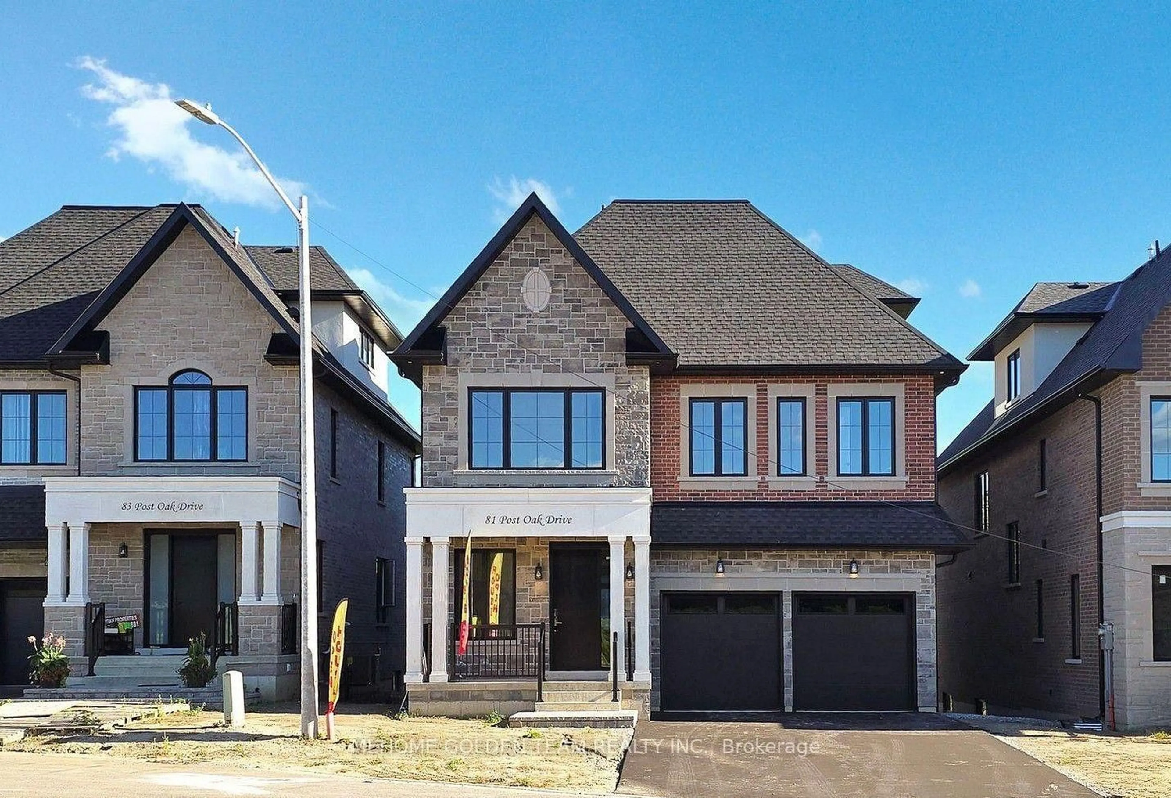 Home with brick exterior material, street for 81 Post Oak Dr, Richmond Hill Ontario L4E 4G9