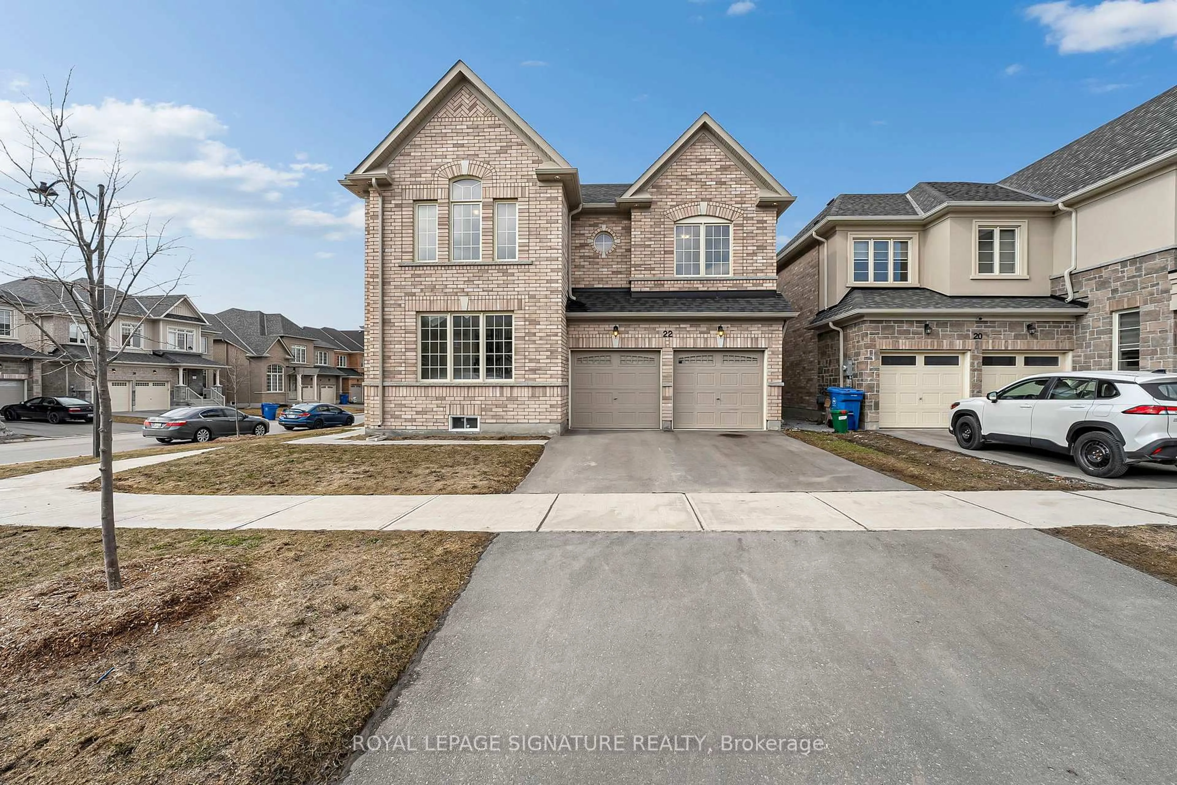 Home with brick exterior material, street for 22 Bill Guy Dr, Georgina Ontario L4P 0H9