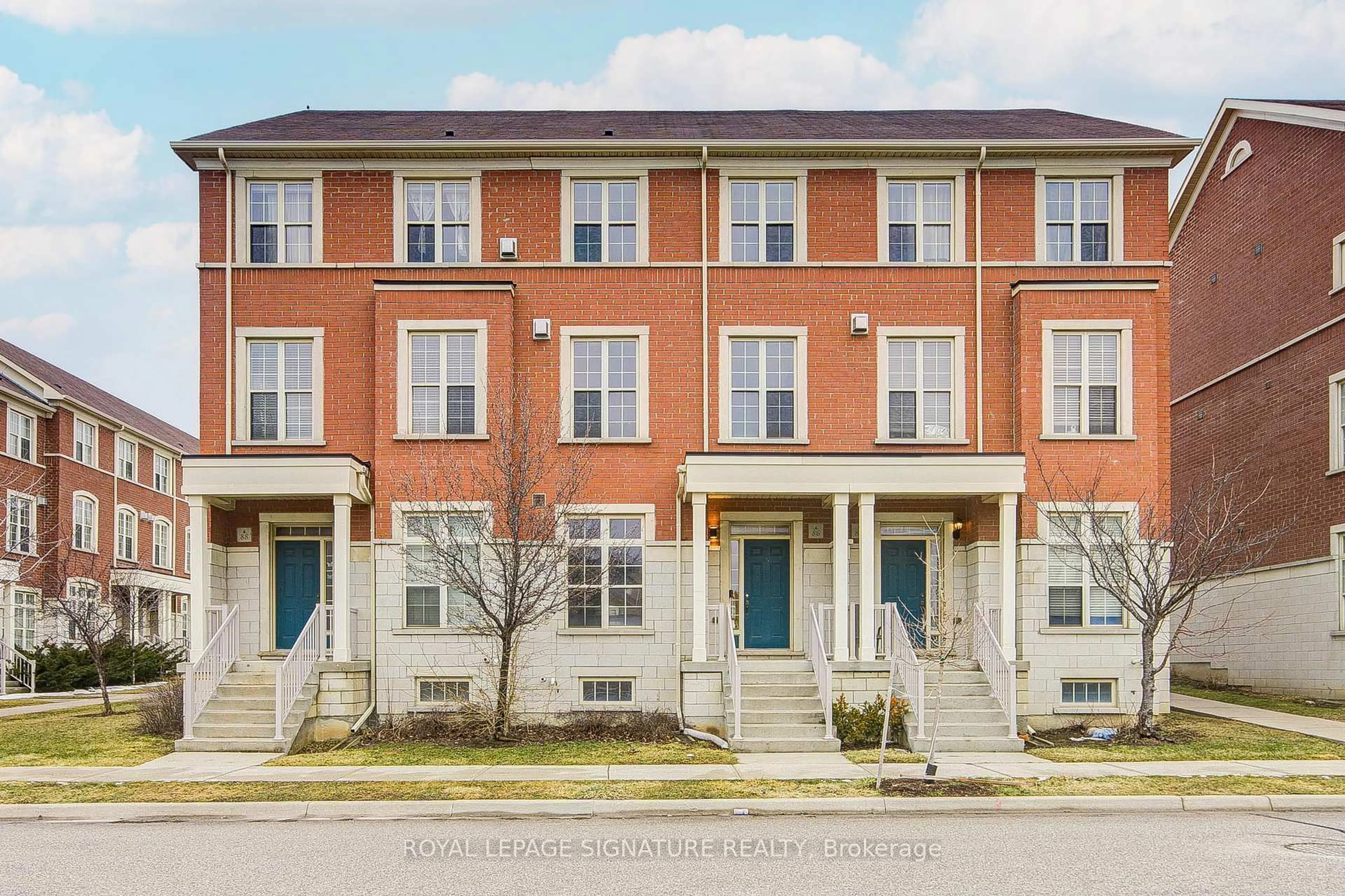 Home with brick exterior material, street for 86 Donald Buttress Blvd, Markham Ontario L6C 0P1