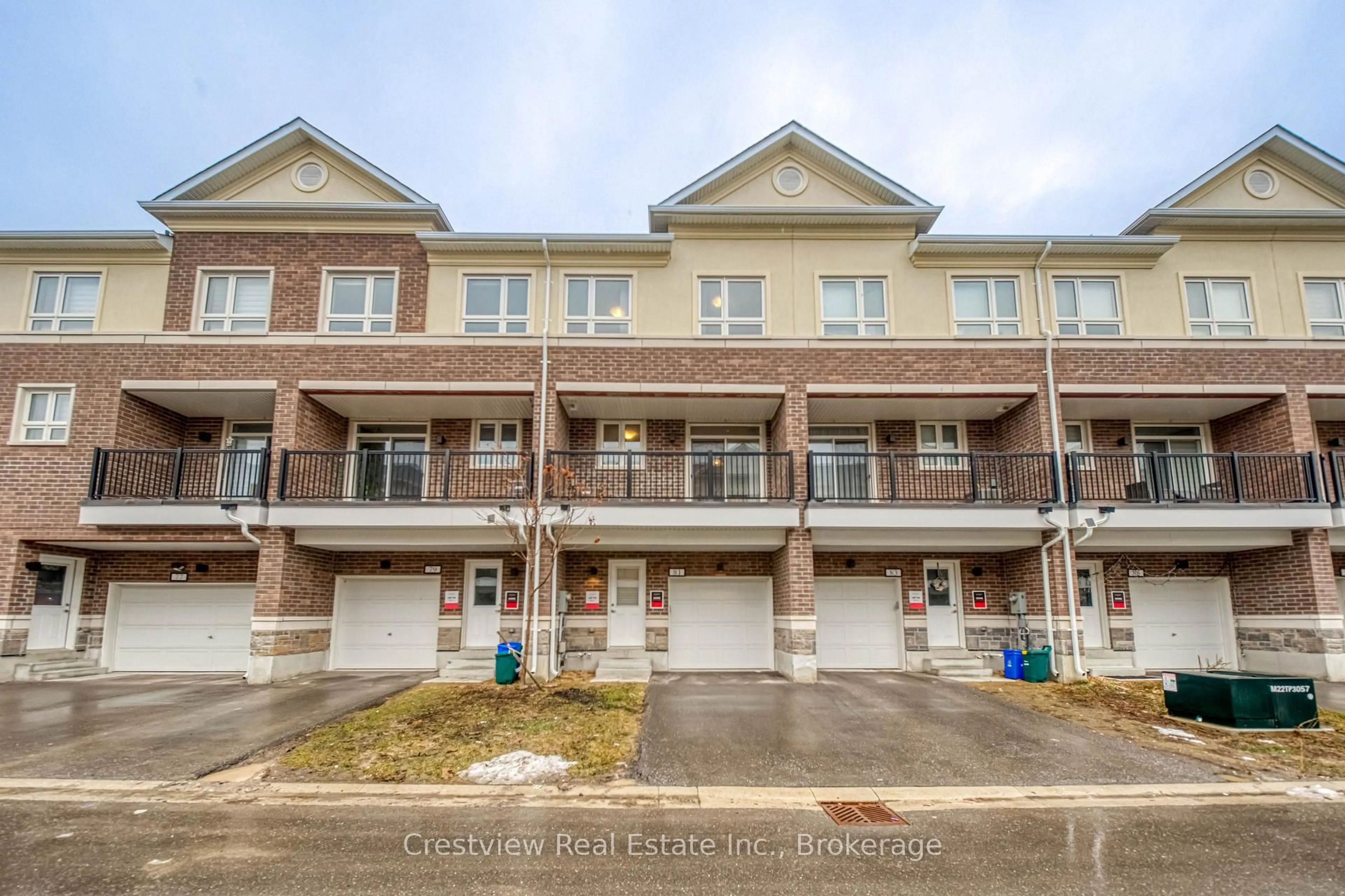 A pic from outside/outdoor area/front of a property/back of a property/a pic from drone, water/lake/river/ocean view for 81 Massachusetts Lane, Markham Ontario L6E 0V6