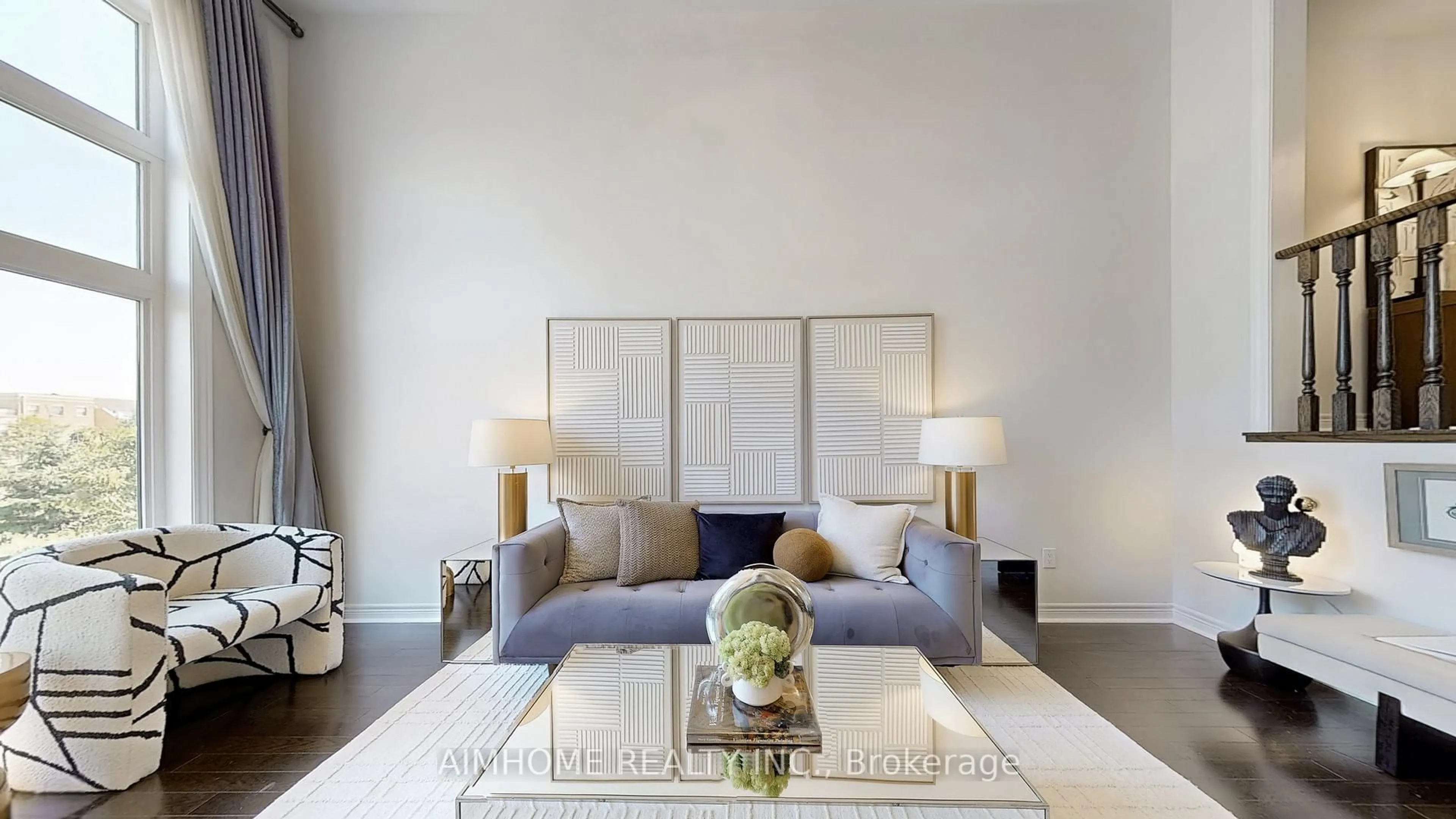 Living room with furniture, unknown for 23 Victor Herbert Way, Markham Ontario L6C 0N6