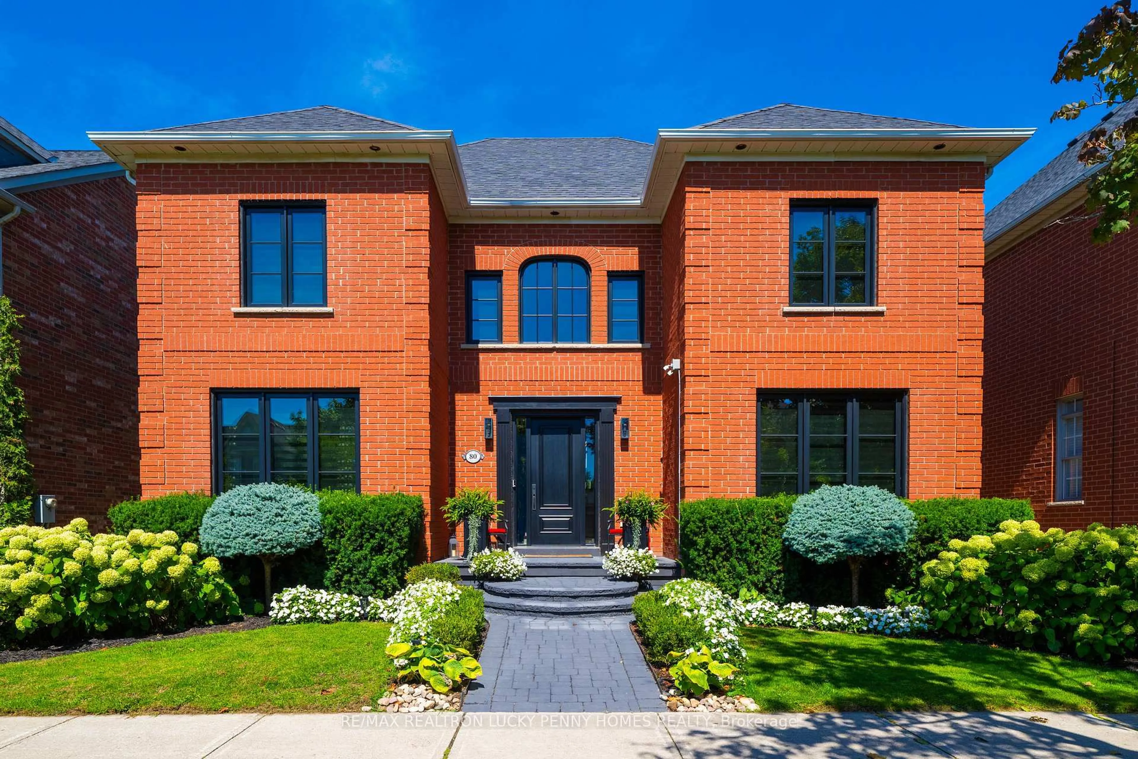 Home with brick exterior material, street for 80 Angus Glen Blvd, Markham Ontario L6C 1Z4