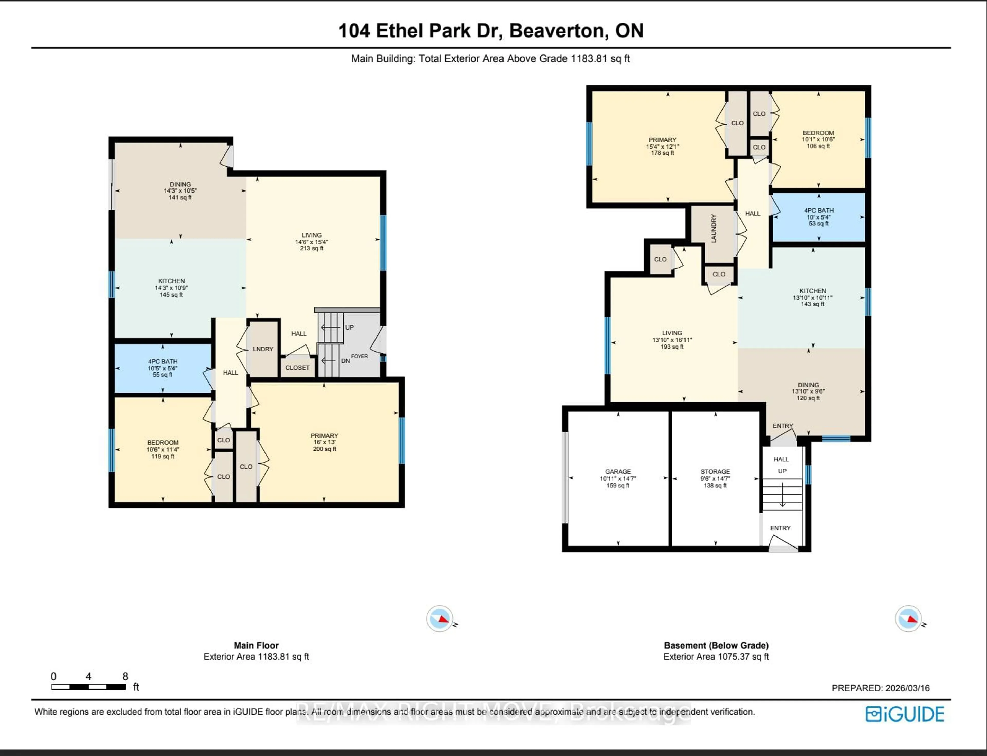 Floor plan for 104 Ethel Park Rd, Brock Ontario L0K 1A0