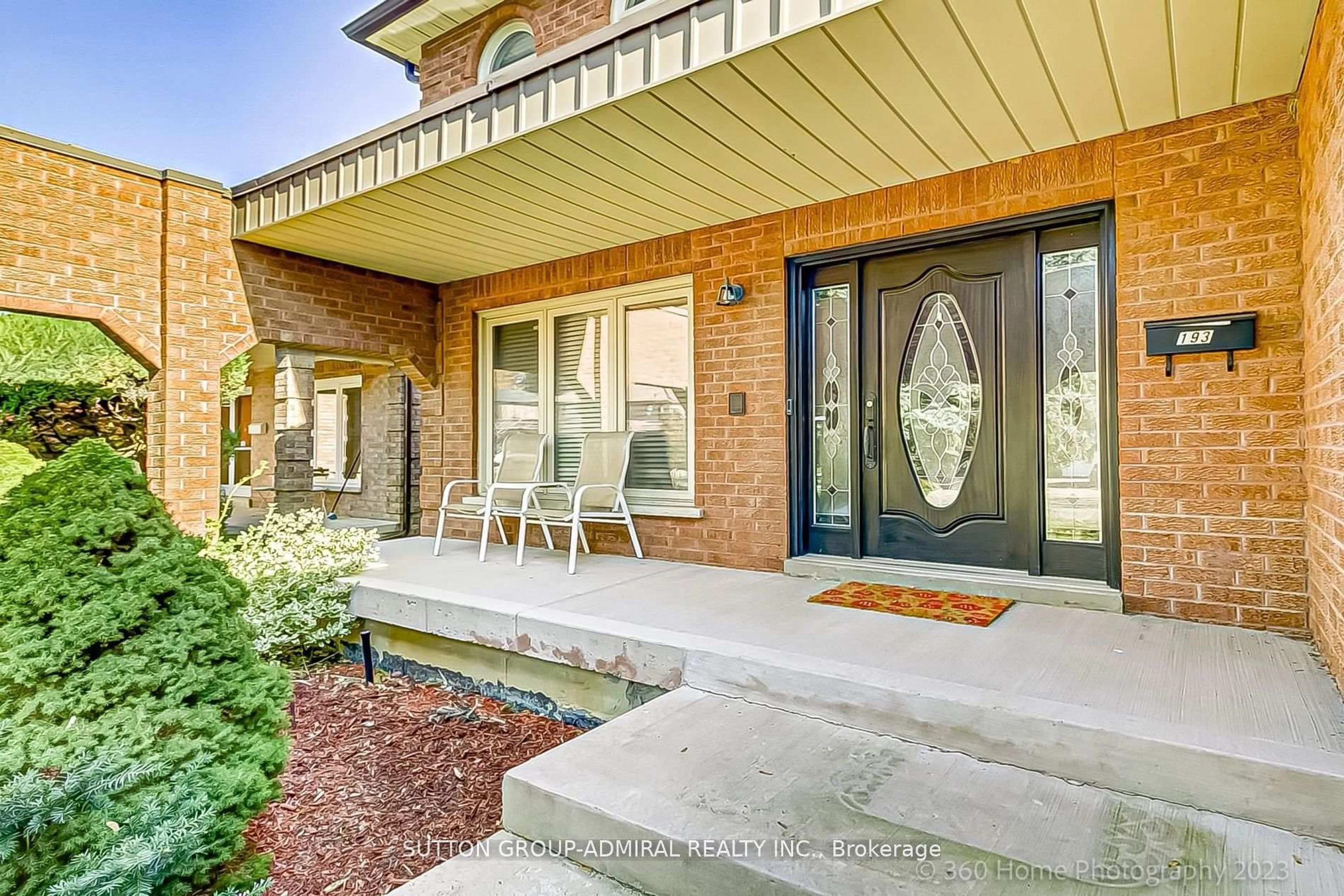 Home with brick exterior material, street for 193 Wigwoss Dr, Vaughan Ontario L4L 4A7