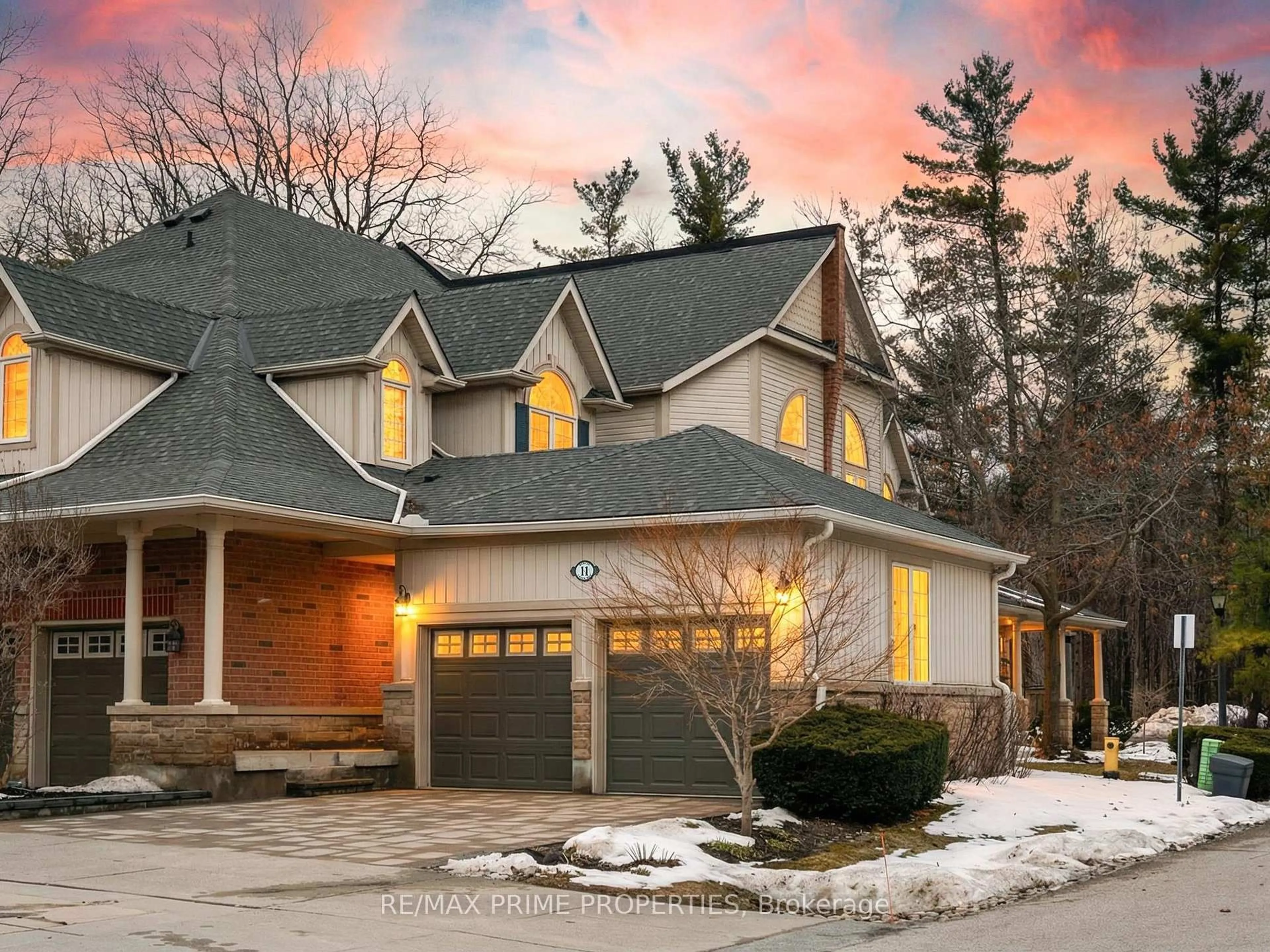 Home with brick exterior material, street for 11 Berczy Creek Way #18, Markham Ontario L6C 2R3