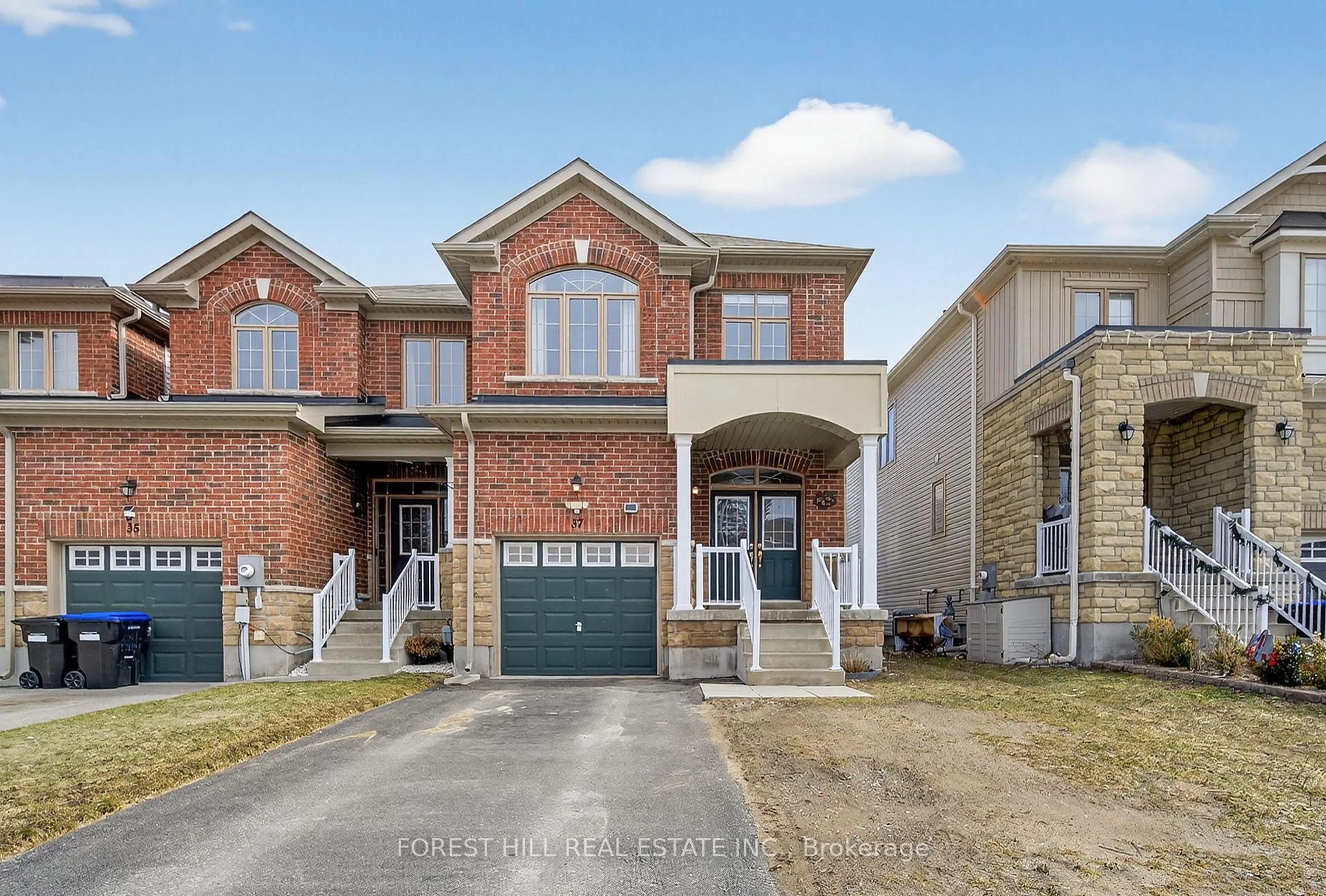 Home with brick exterior material, street for 37 Greenwood Dr, Essa Ontario L3W 0N5