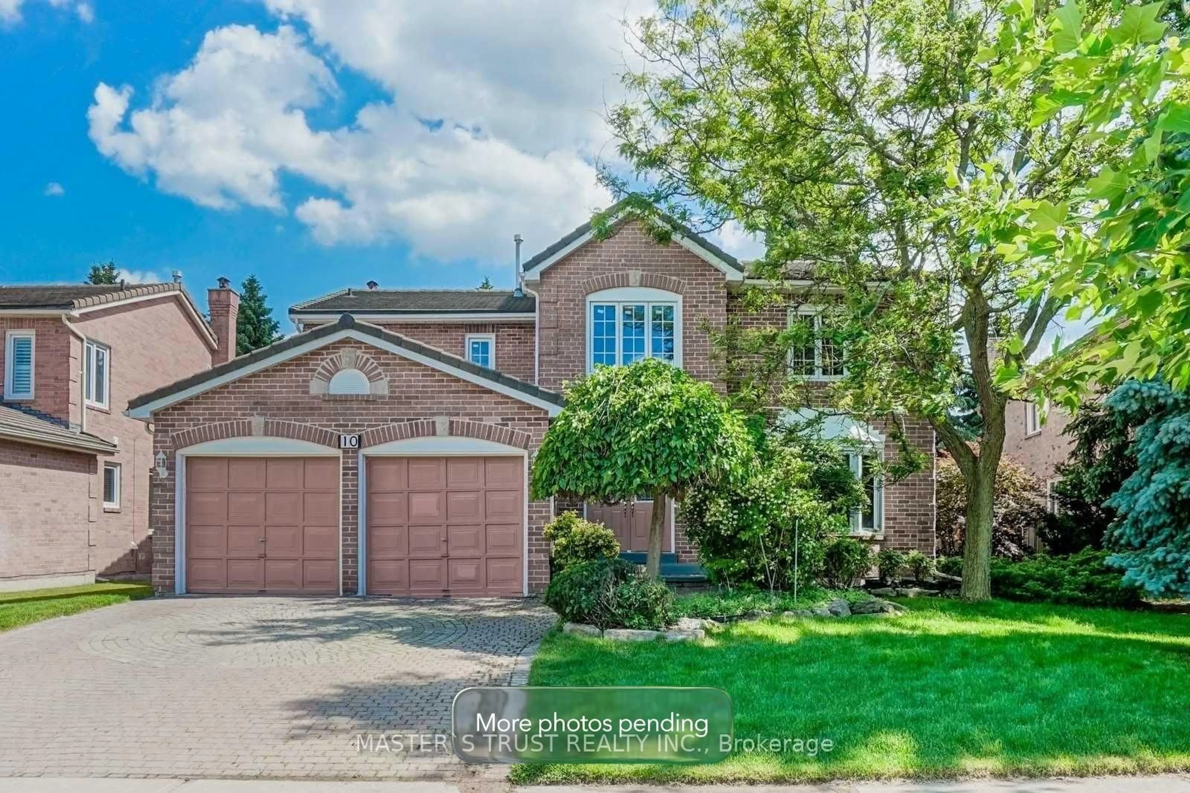 Home with brick exterior material, street for 10 Melchior Cres, Markham Ontario L3R 8Z6