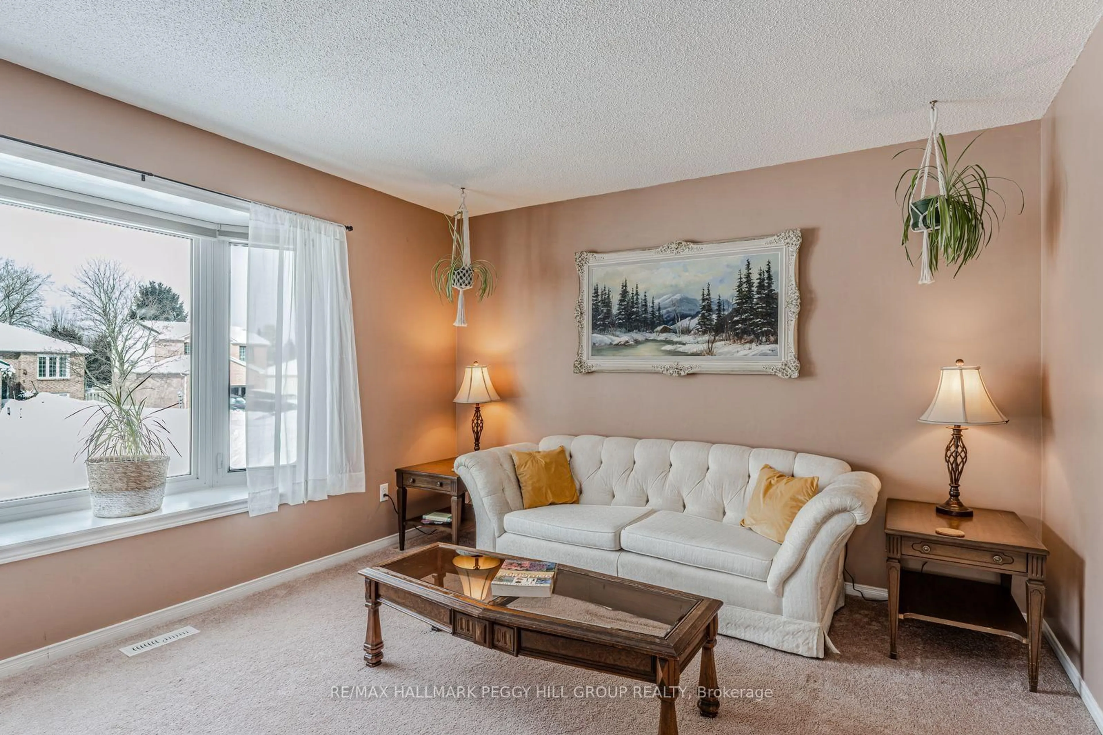 Living room with furniture, unknown for 2 McQueen St, Essa Ontario L0M 1B0