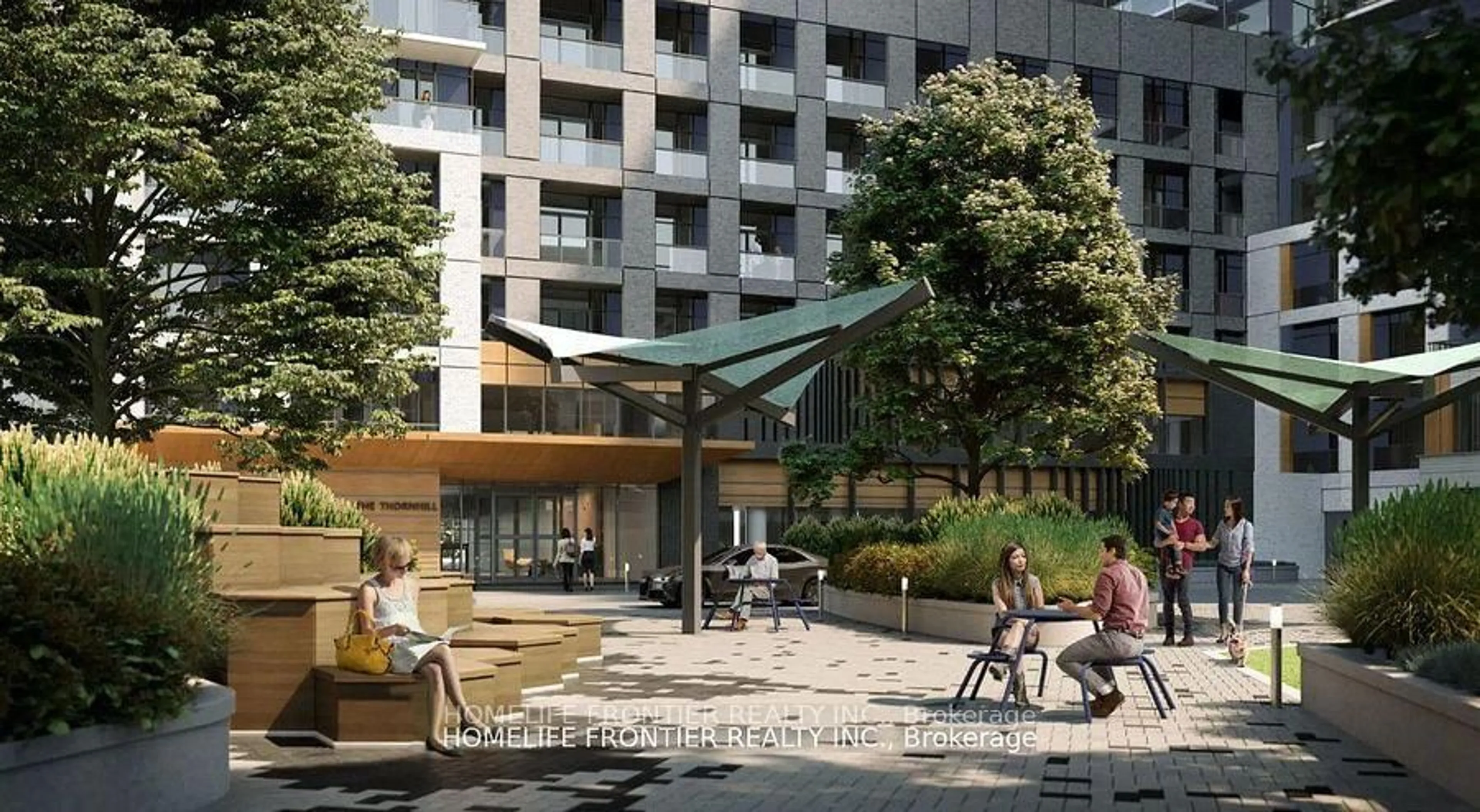 Patio, building for 7950 Bathurst St #2310, Vaughan Ontario L4J 0B8