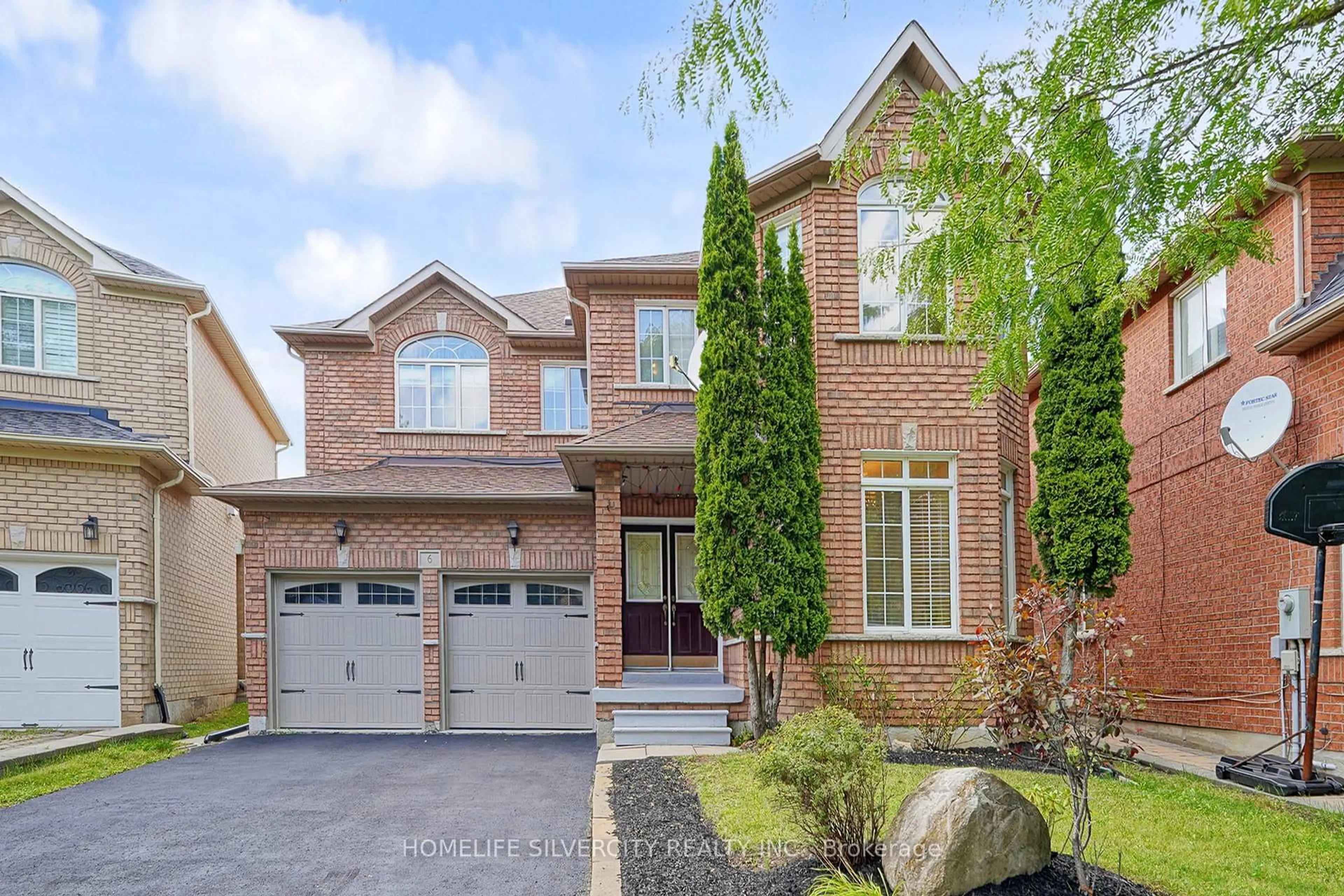 Home with brick exterior material, street for 6 Rouge Fairway St, Markham Ontario L3S 4H5