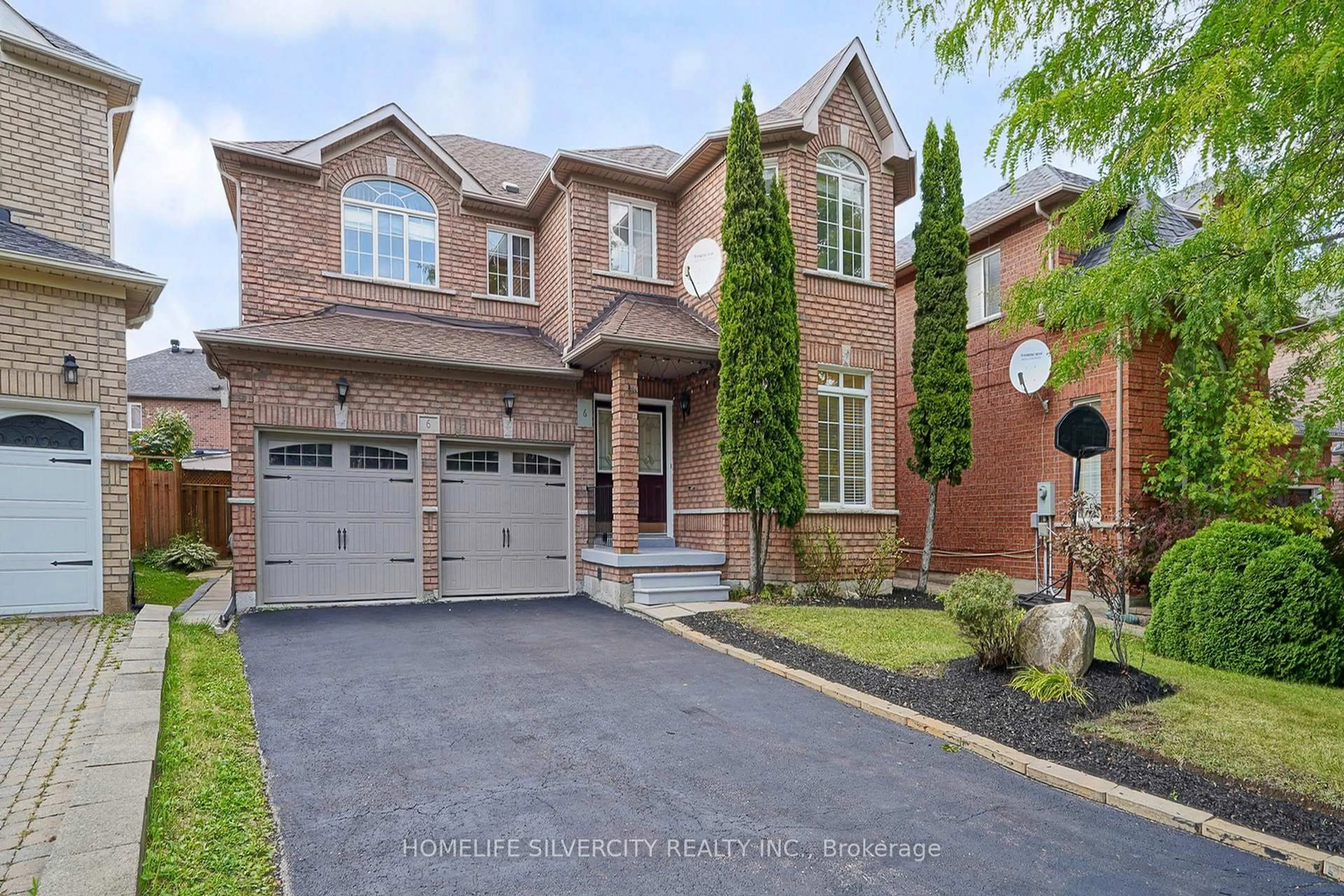 Home with brick exterior material, street for 6 Rouge Fairway St, Markham Ontario L3S 4H5