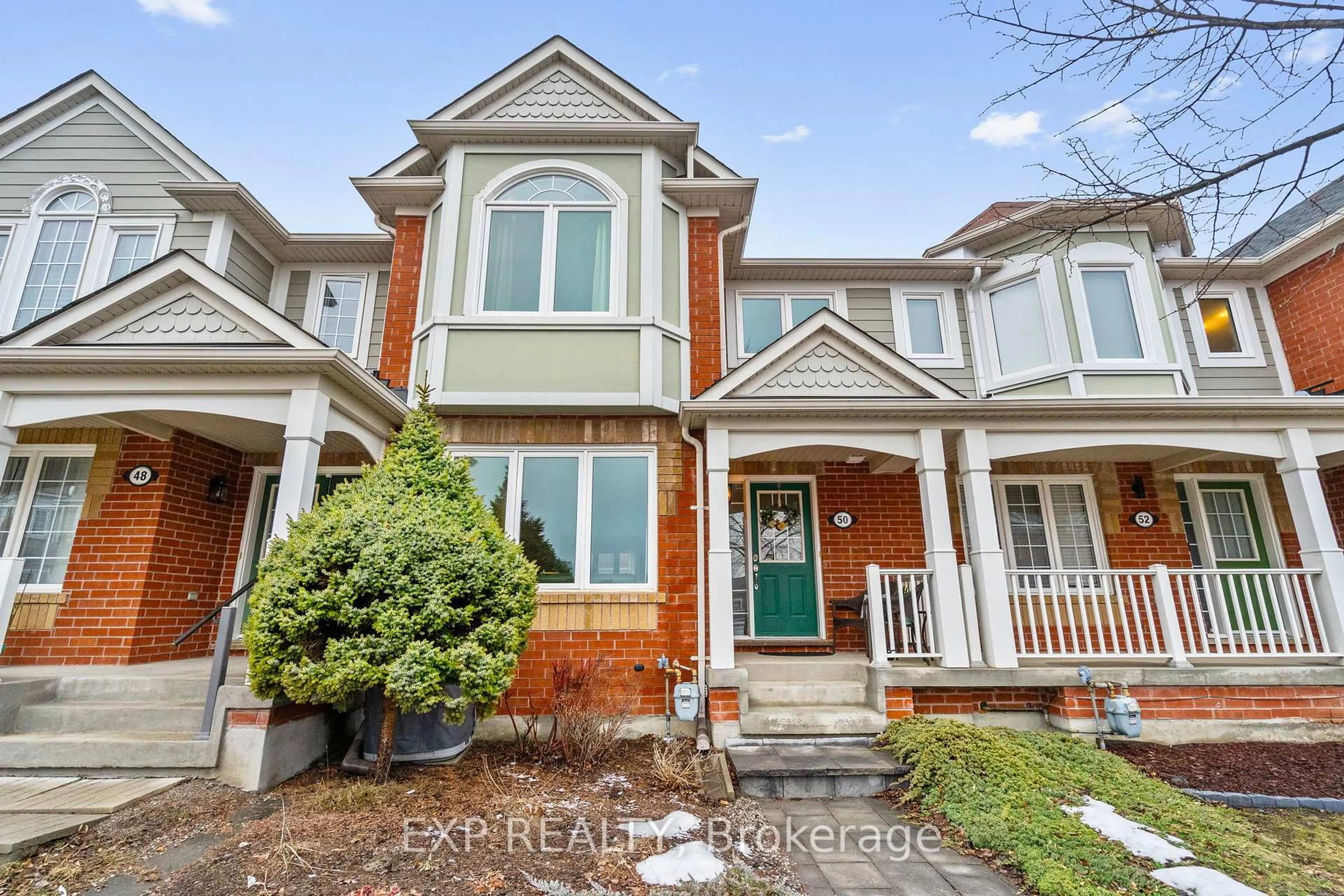 Home with brick exterior material, street for 50 Murray Wilson Dr, Markham Ontario L6B 0R2
