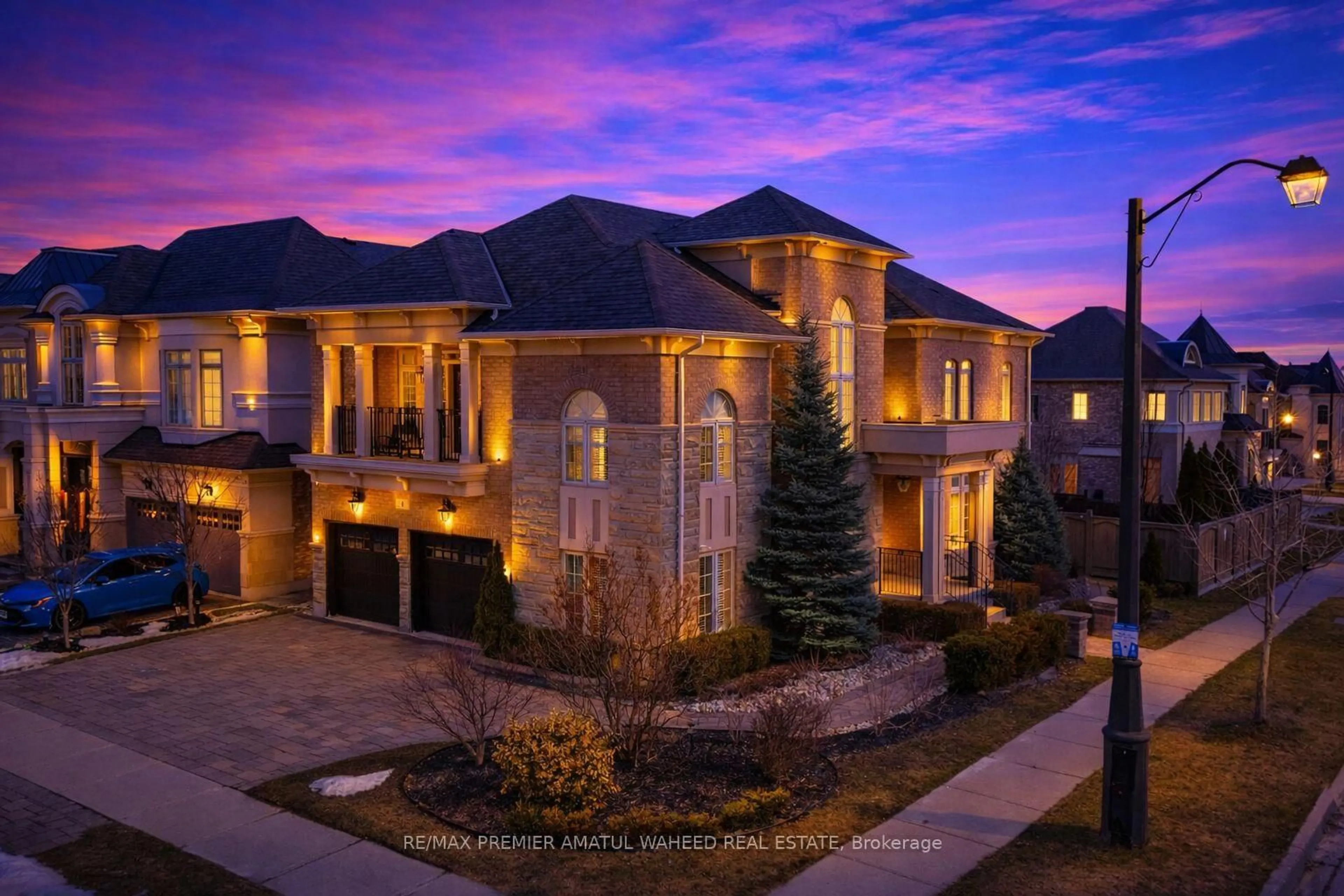 Home with brick exterior material, unknown for 1 Ostrovsky Rd, Vaughan Ontario L4H 0W1