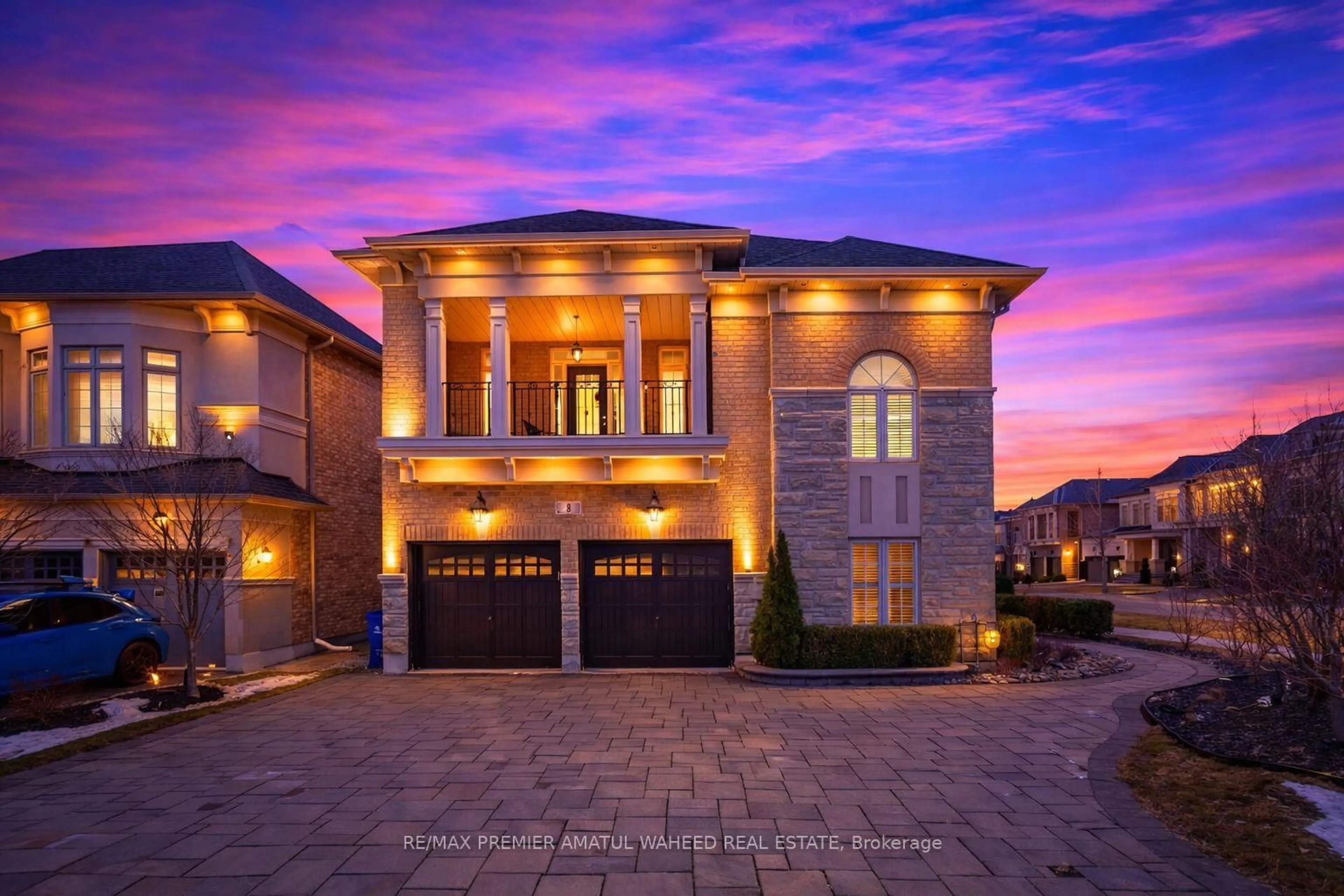 Home with brick exterior material, street for 1 Ostrovsky Rd, Vaughan Ontario L4H 0W1