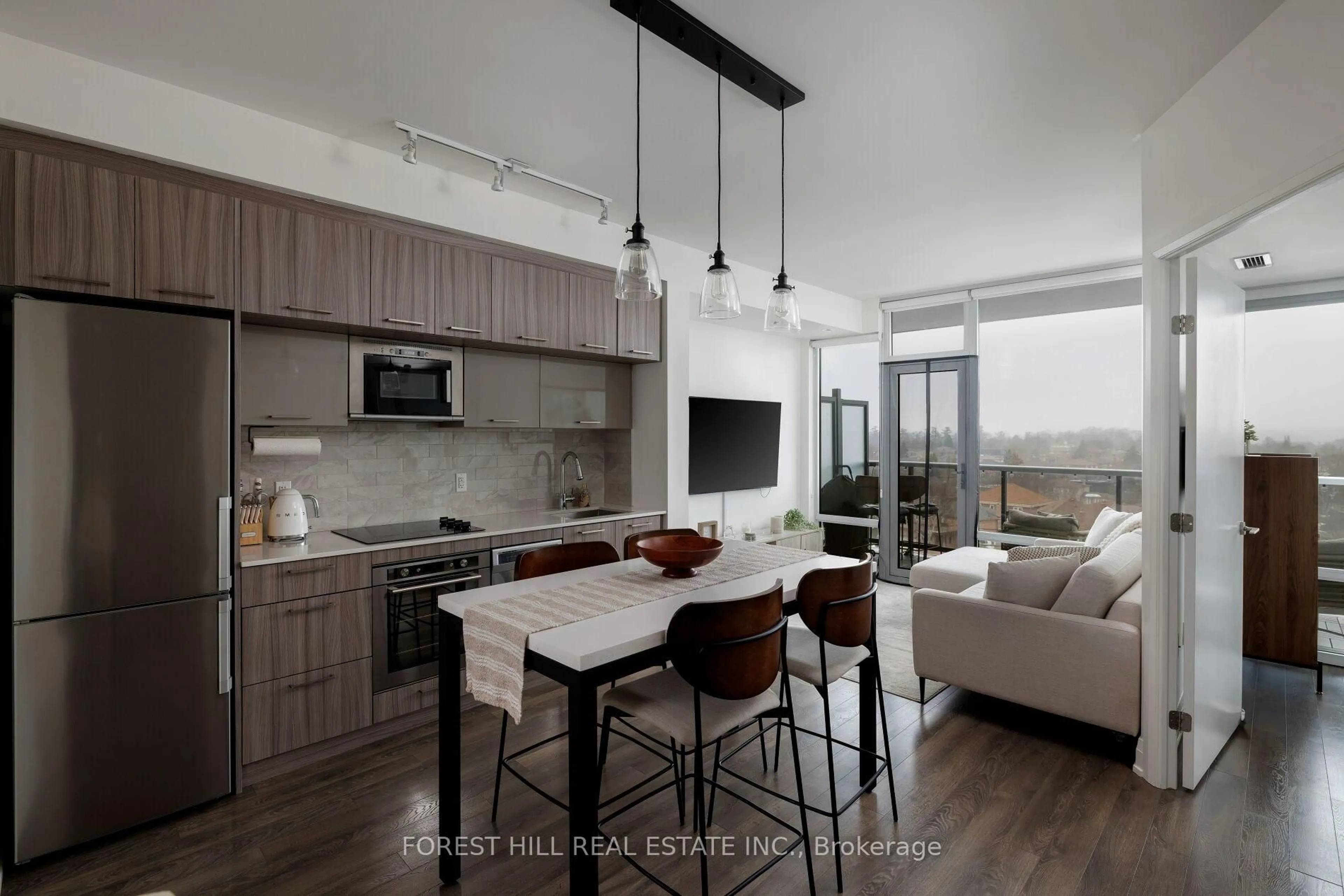 Open concept kitchen, unknown for 4800 Highway 7 Rd #701, Vaughan Ontario L4L 1H8