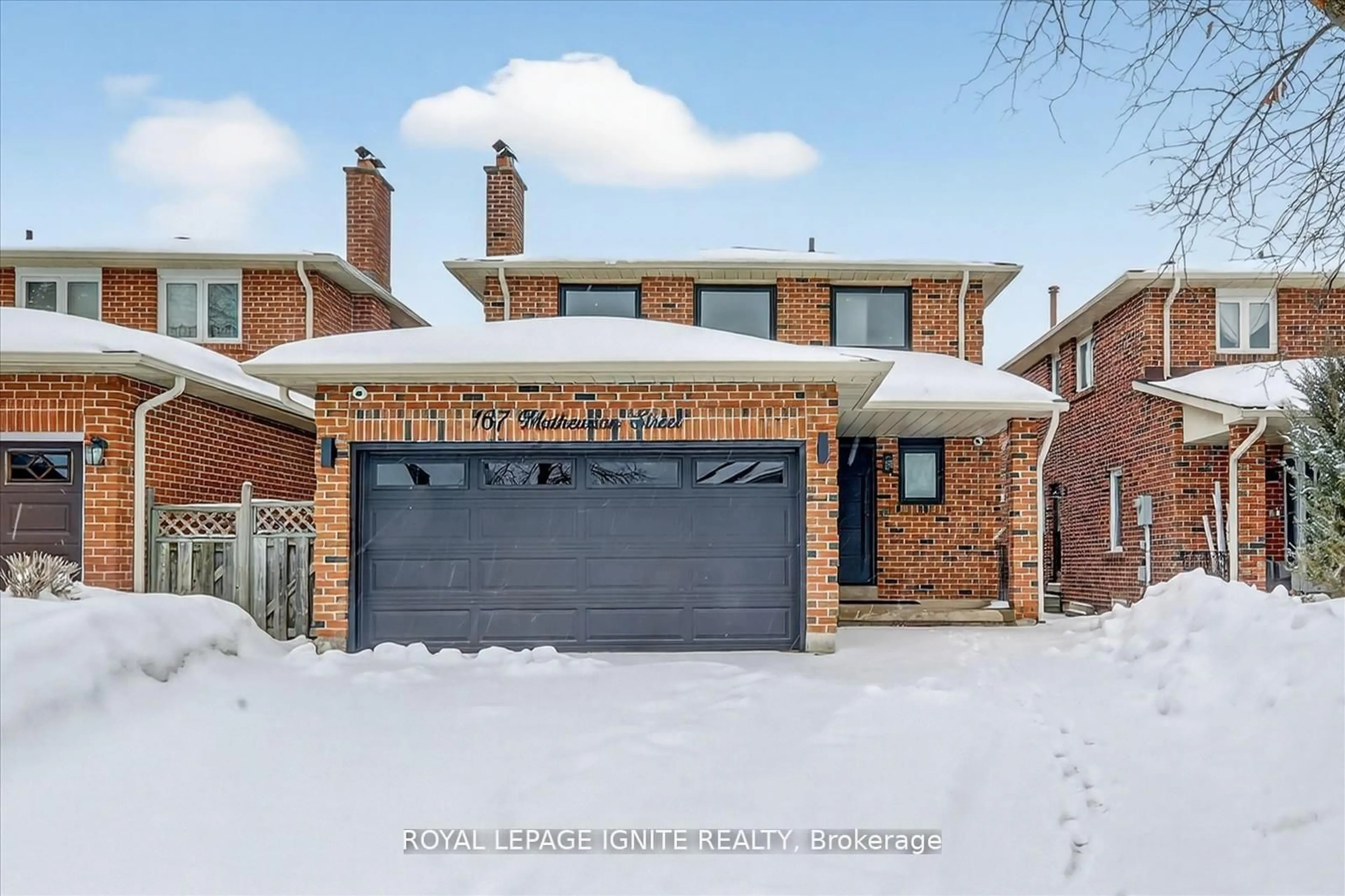 Home with brick exterior material, street for 167 Mathewson St, Vaughan Ontario L6A 1B8