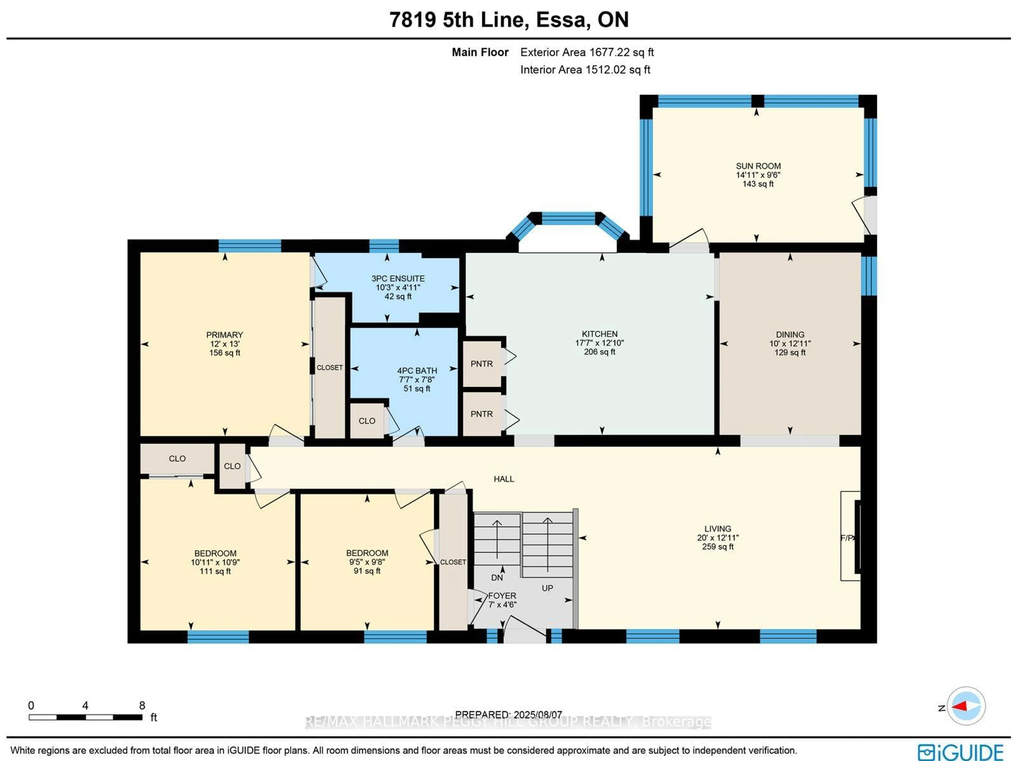 Floor plan for 7819 5th Line, Essa Ontario L3W 0S7
