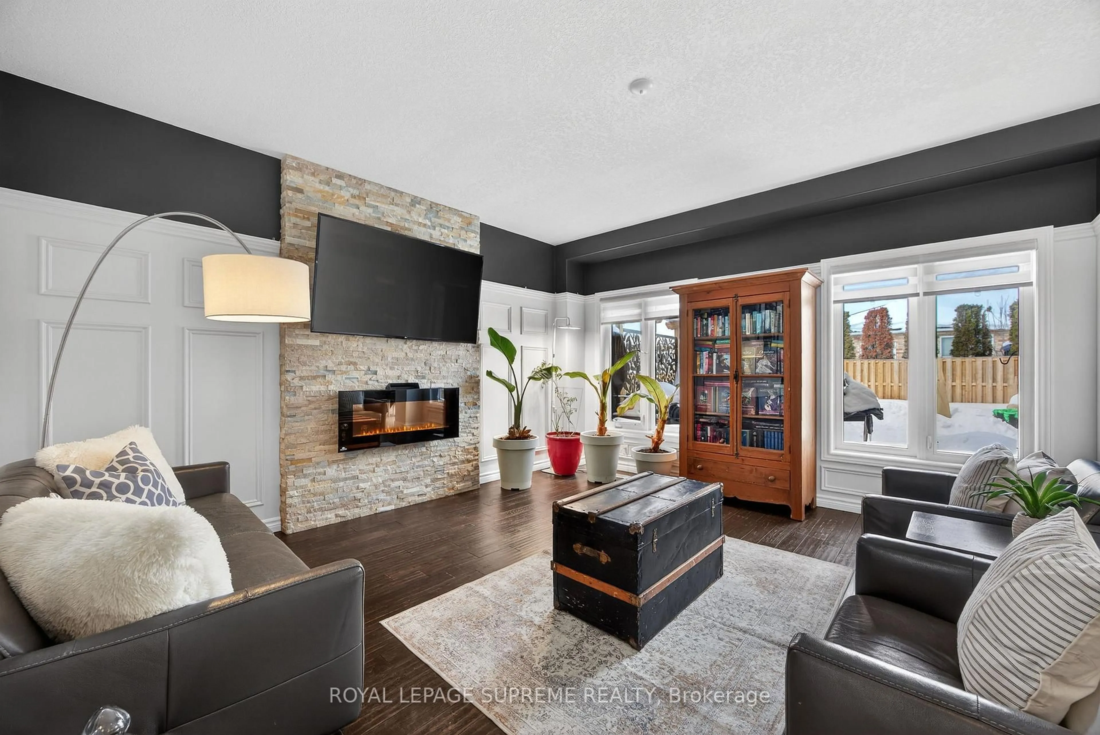 Living room with furniture, unknown for 78 Stevenson St, Essa Ontario L3W 0P6