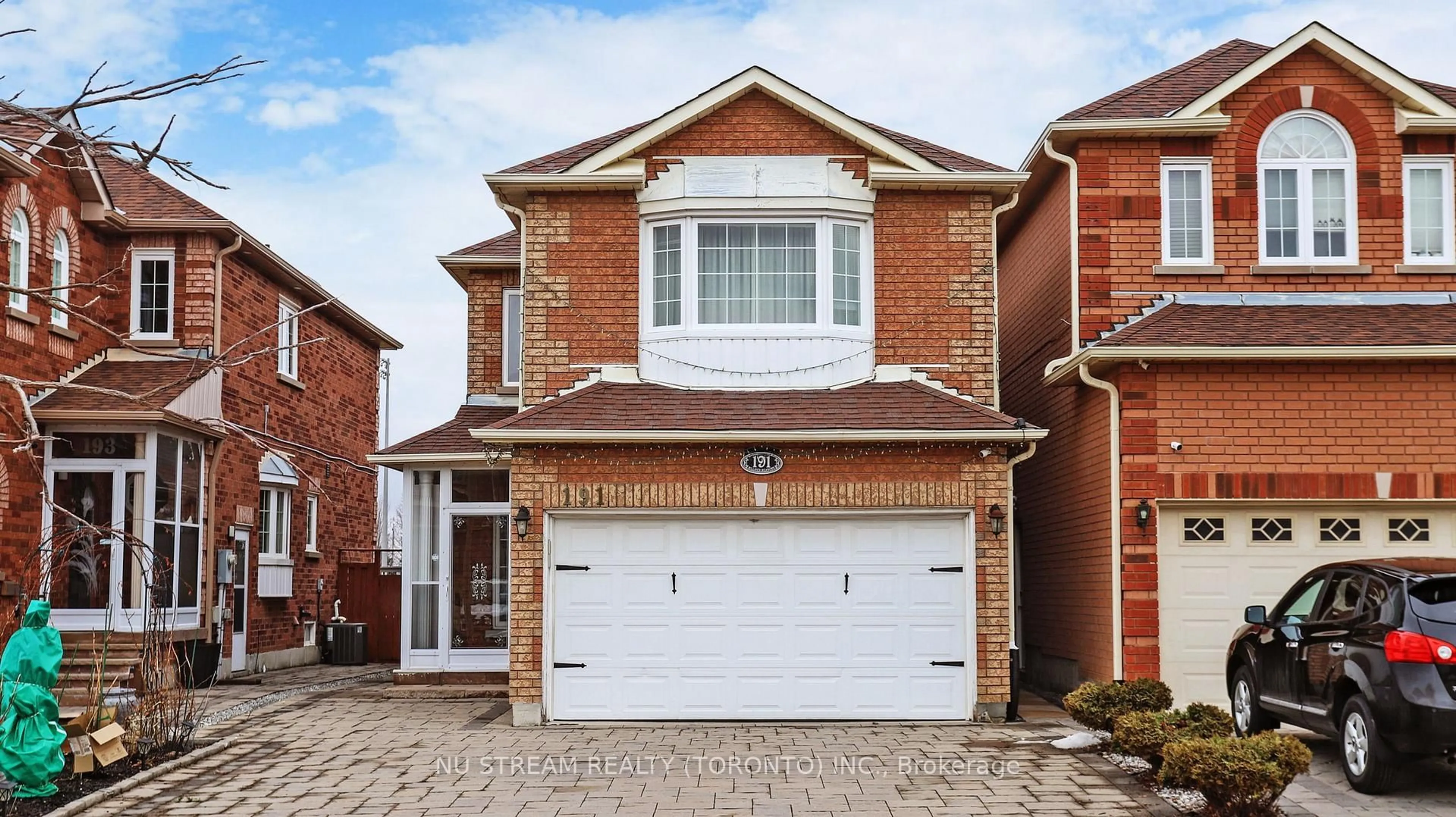 Home with brick exterior material, street for 191 Milliken Meadows Dr, Markham Ontario L3R 0V9