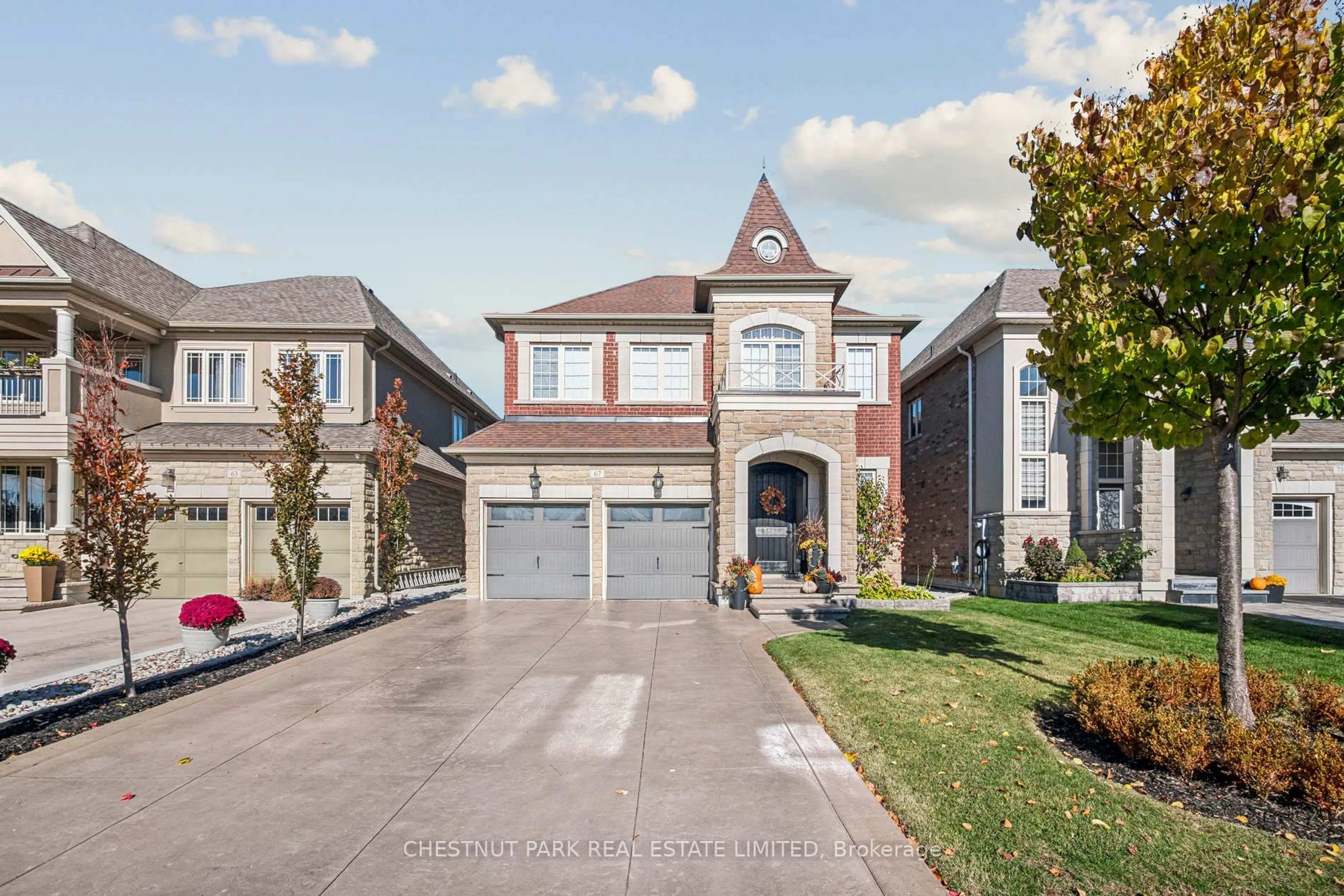 Home with brick exterior material, street for 67 Hatton Garden Rd, Vaughan Ontario L4H 3P8