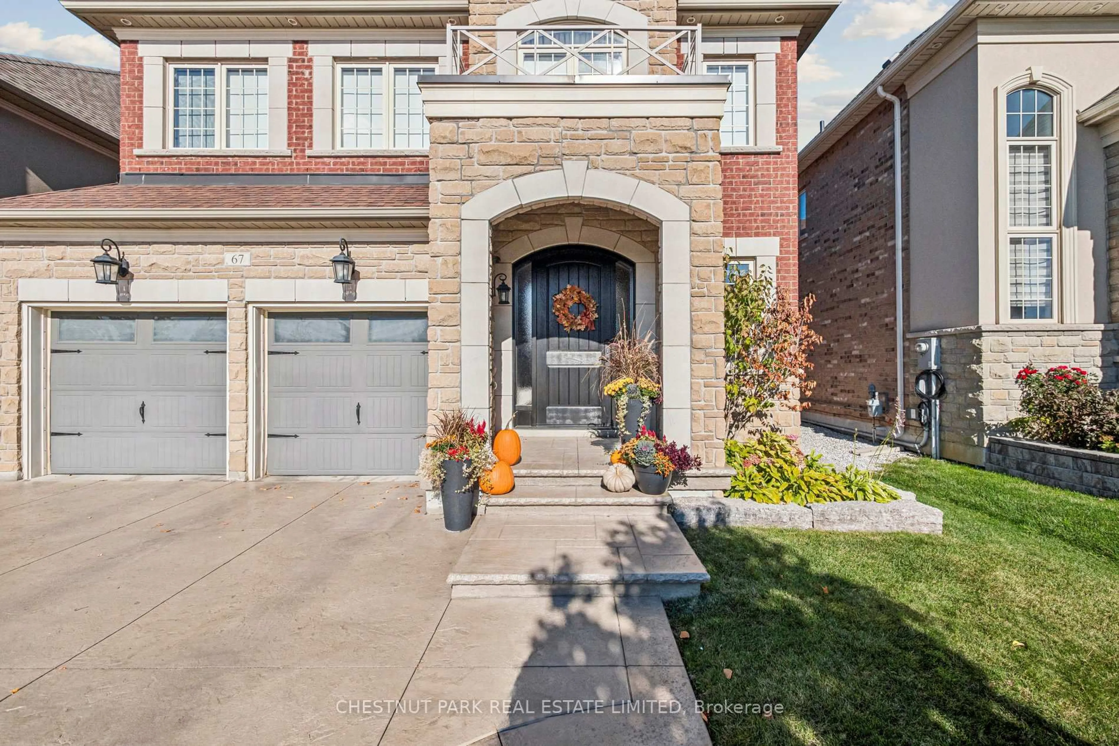 Home with brick exterior material, street for 67 Hatton Garden Rd, Vaughan Ontario L4H 3P8