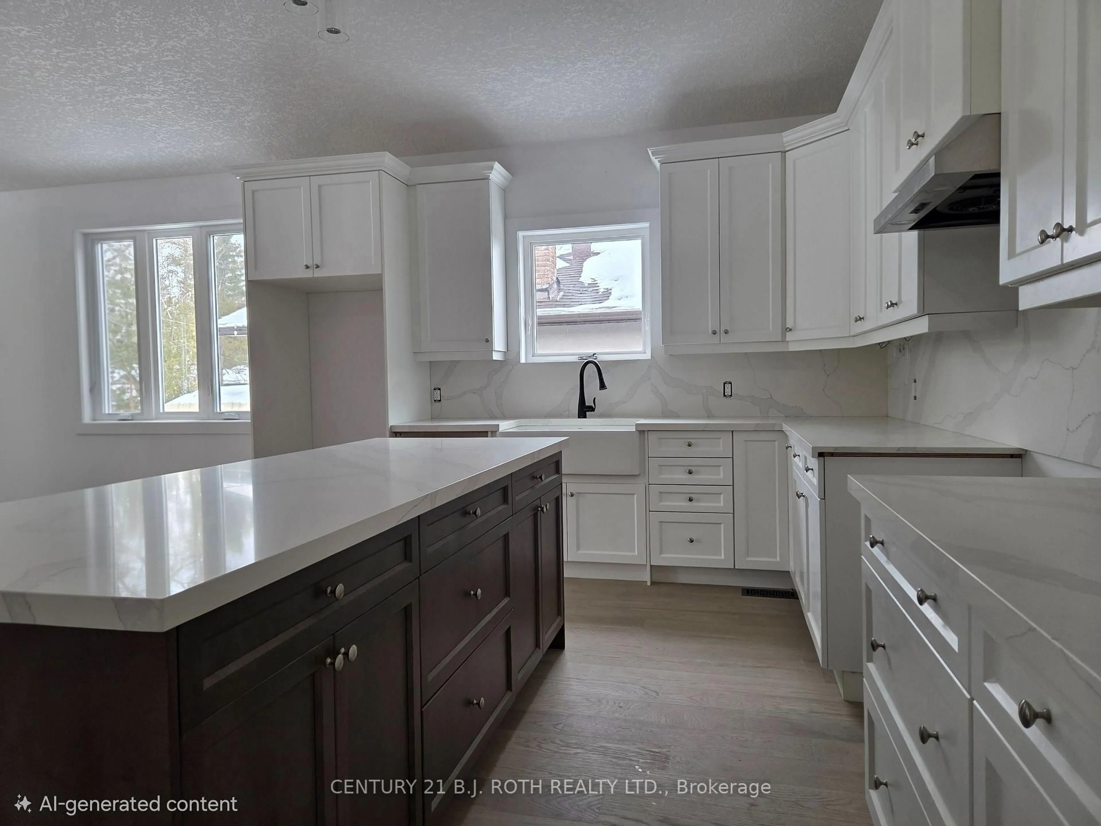 Open concept kitchen, ceramic/tile floor for 3187 Cove Ave, Innisfil Ontario L9S 2K7