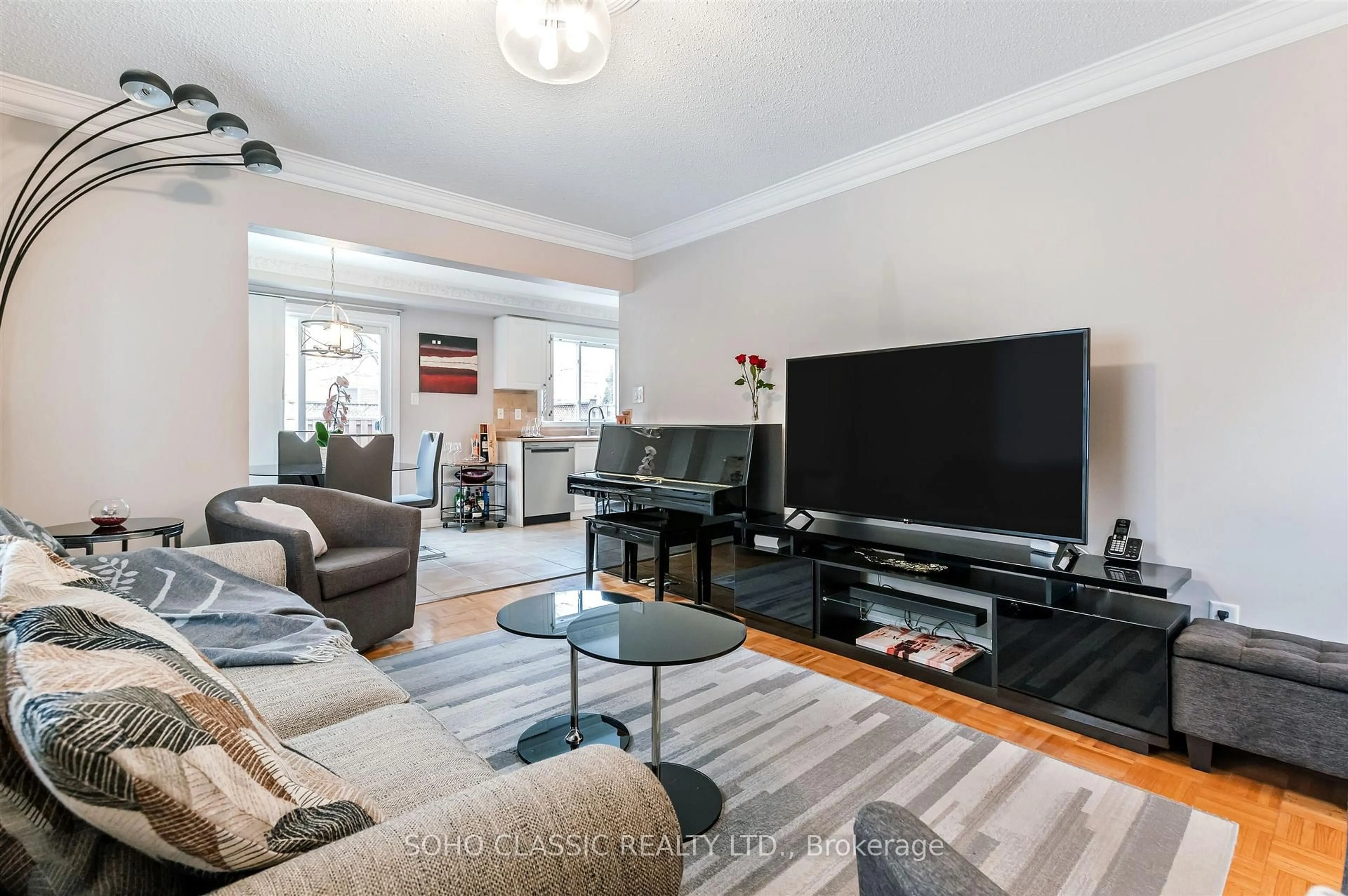 Living room with furniture, unknown for 67 Dybal St, Vaughan Ontario L4H 2L2