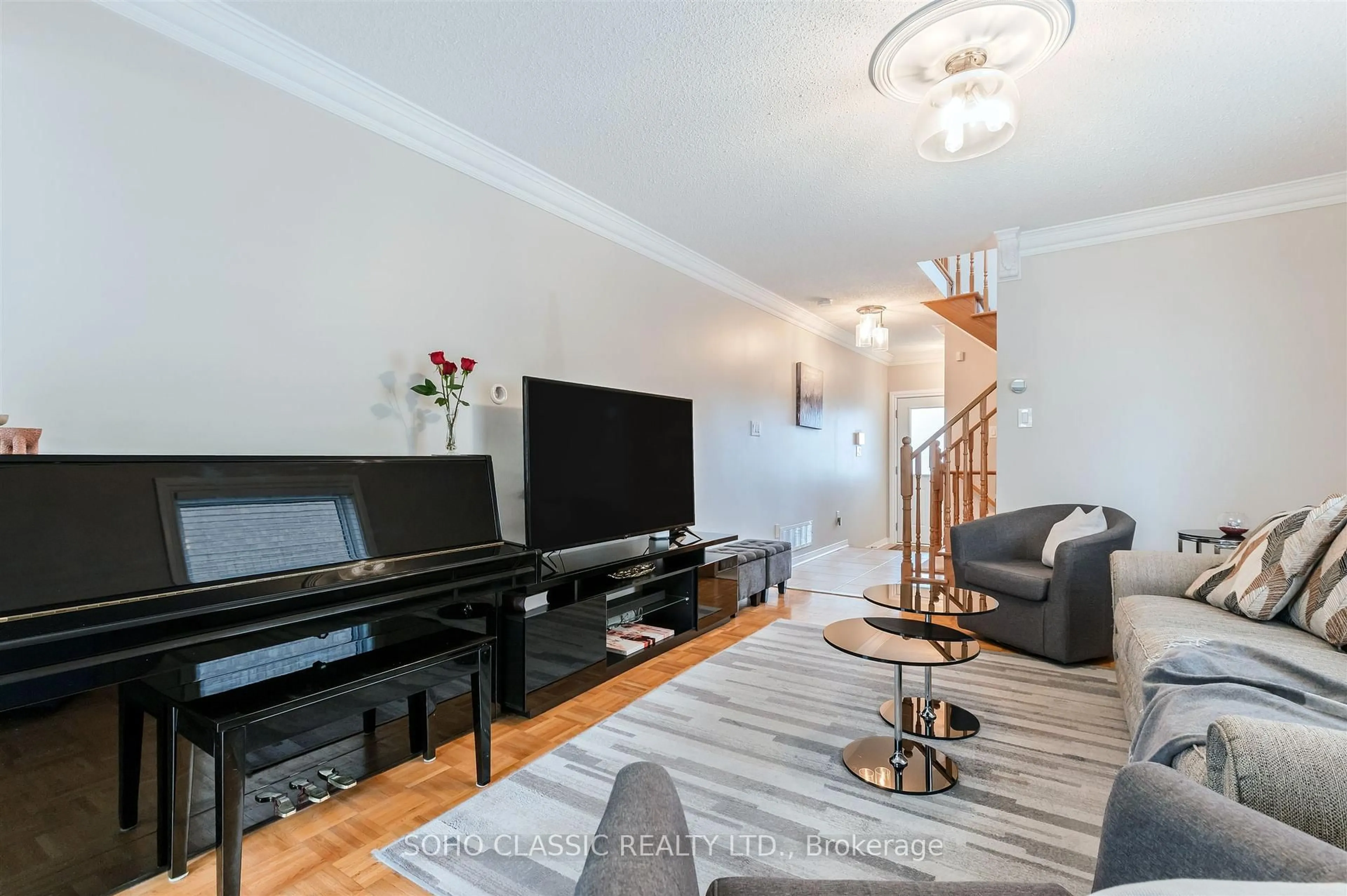 Home theater for 67 Dybal St, Vaughan Ontario L4H 2L2